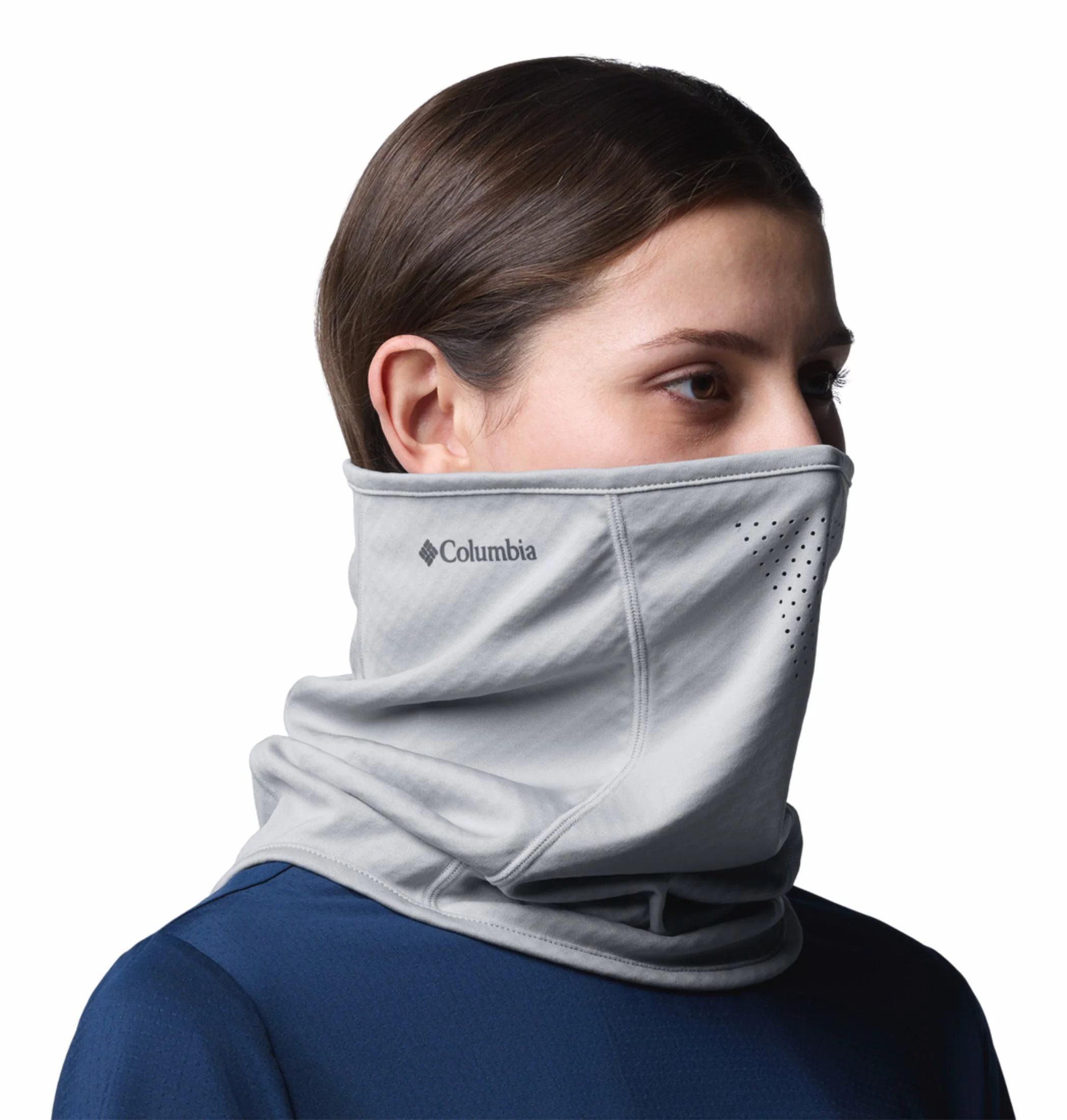 Columbia Unisex Grey Omni-Freeze Freezer Zero II Neck Gaiter - Image 5
