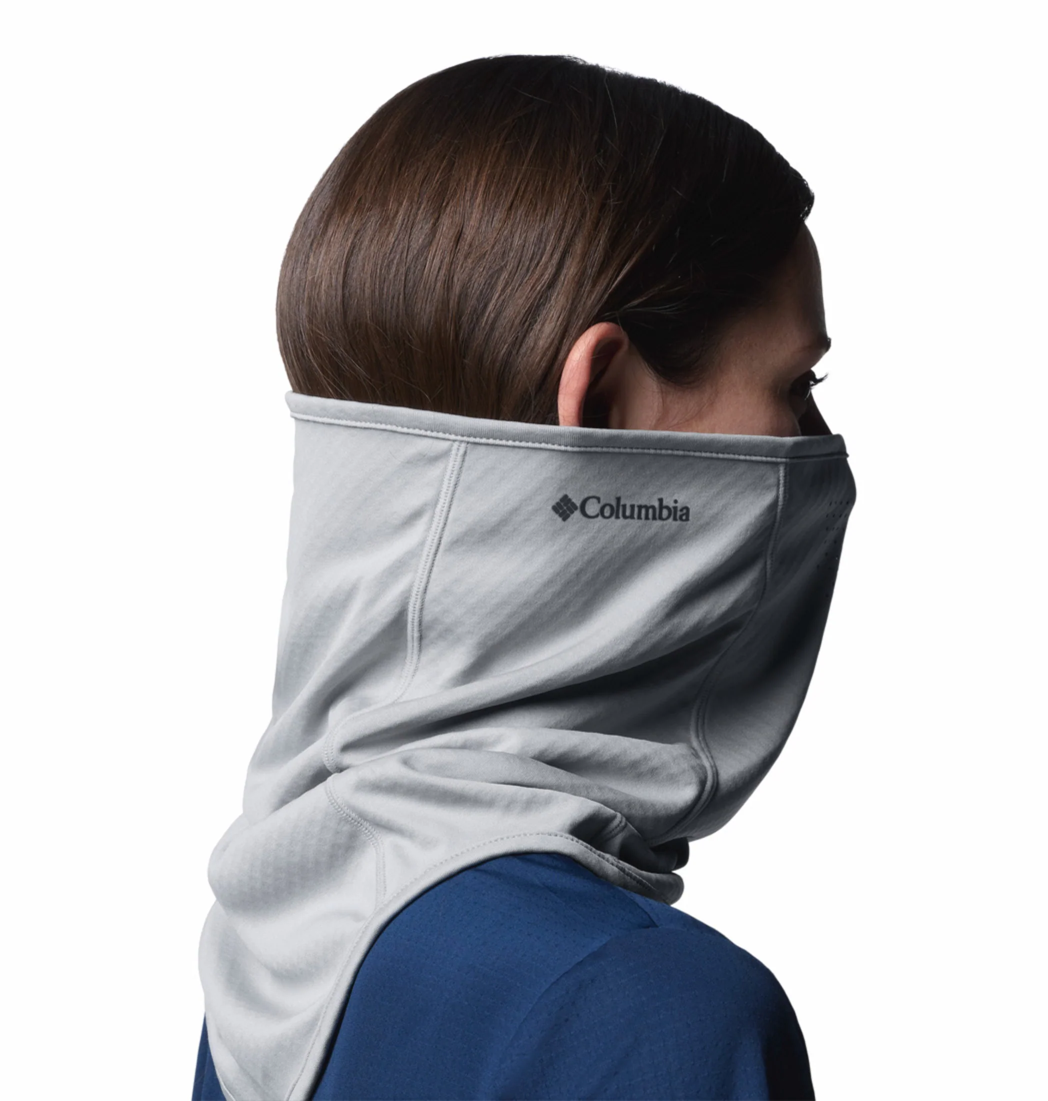 Columbia Unisex Grey Omni-Freeze Freezer Zero II Neck Gaiter - Image 6