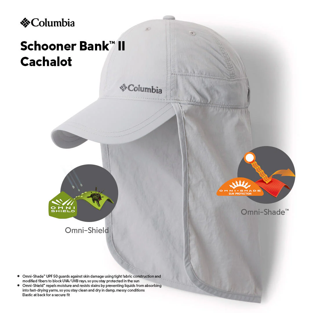 Columbia Unisex Grey Schooner Bank II Cachalot (Sun Protection)