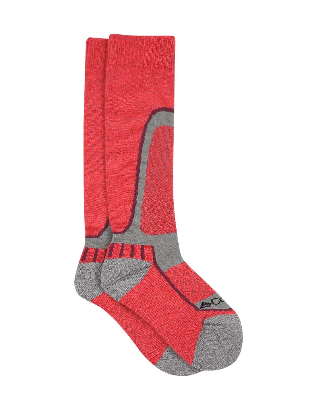 Columbia Unisex Grey Ski Slope OTC Ski Mediun Weight  (1 Pair) (Non Returnable) - Image 2