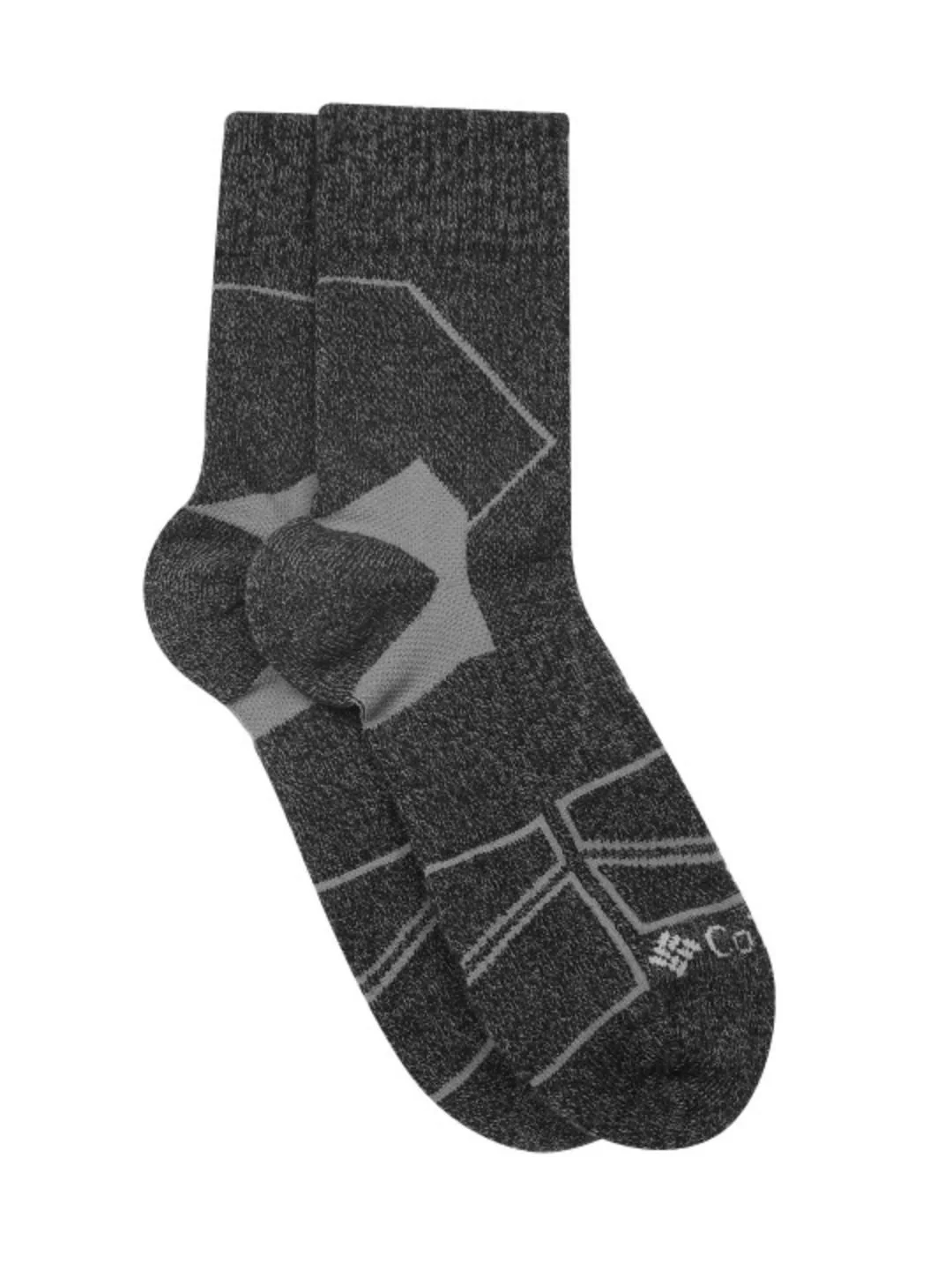 Columbia Unisex Grey SOCKS UX 1P HK -MED QTR 1 PA  (1 Pair) (Non Returnable) - Image 2