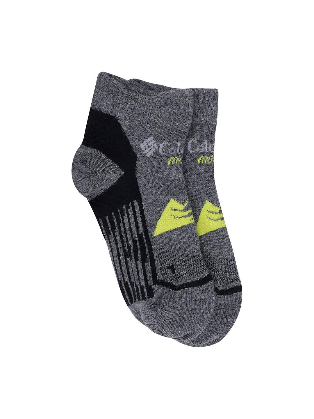 Columbia Unisex Grey SOCKS UX 1P -RUN LC-OPTICAL (1 Pair) (Non Returnable)