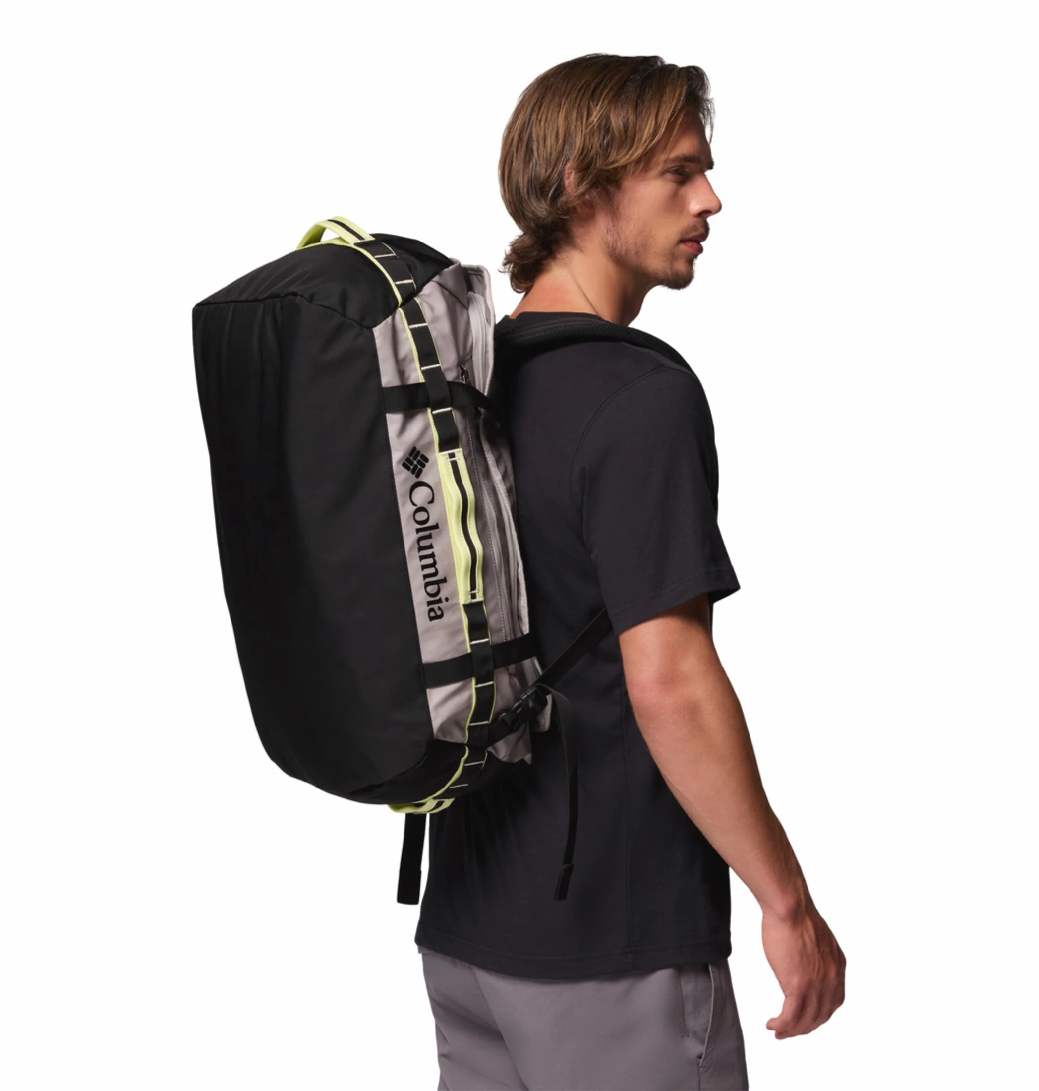 Columbia Unisex Light Grey Landroamer 40L Duffel Bag - Image 4