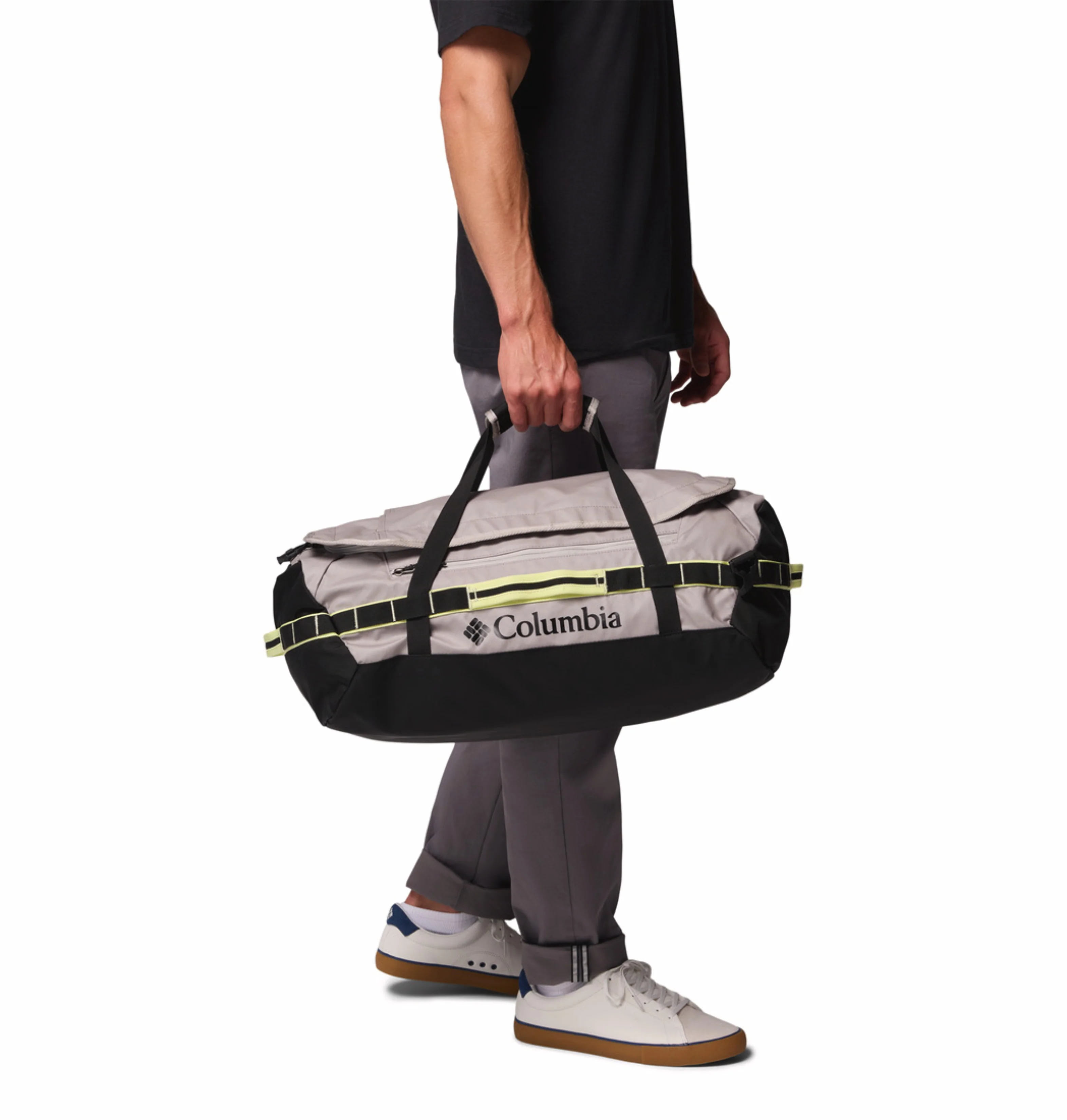 Columbia Unisex Light Grey Landroamer 40L Duffel Bag - Image 5