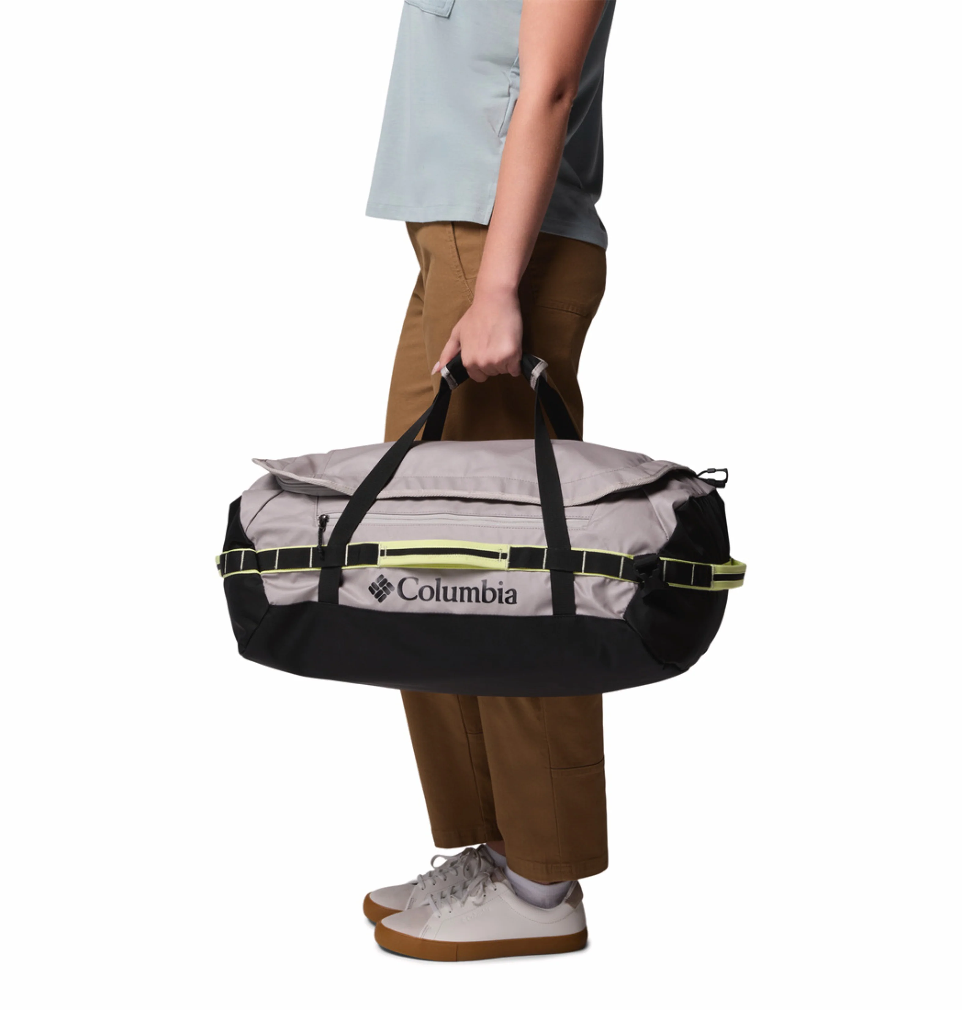 Columbia Unisex Light Grey Landroamer 40L Duffel Bag - Image 6
