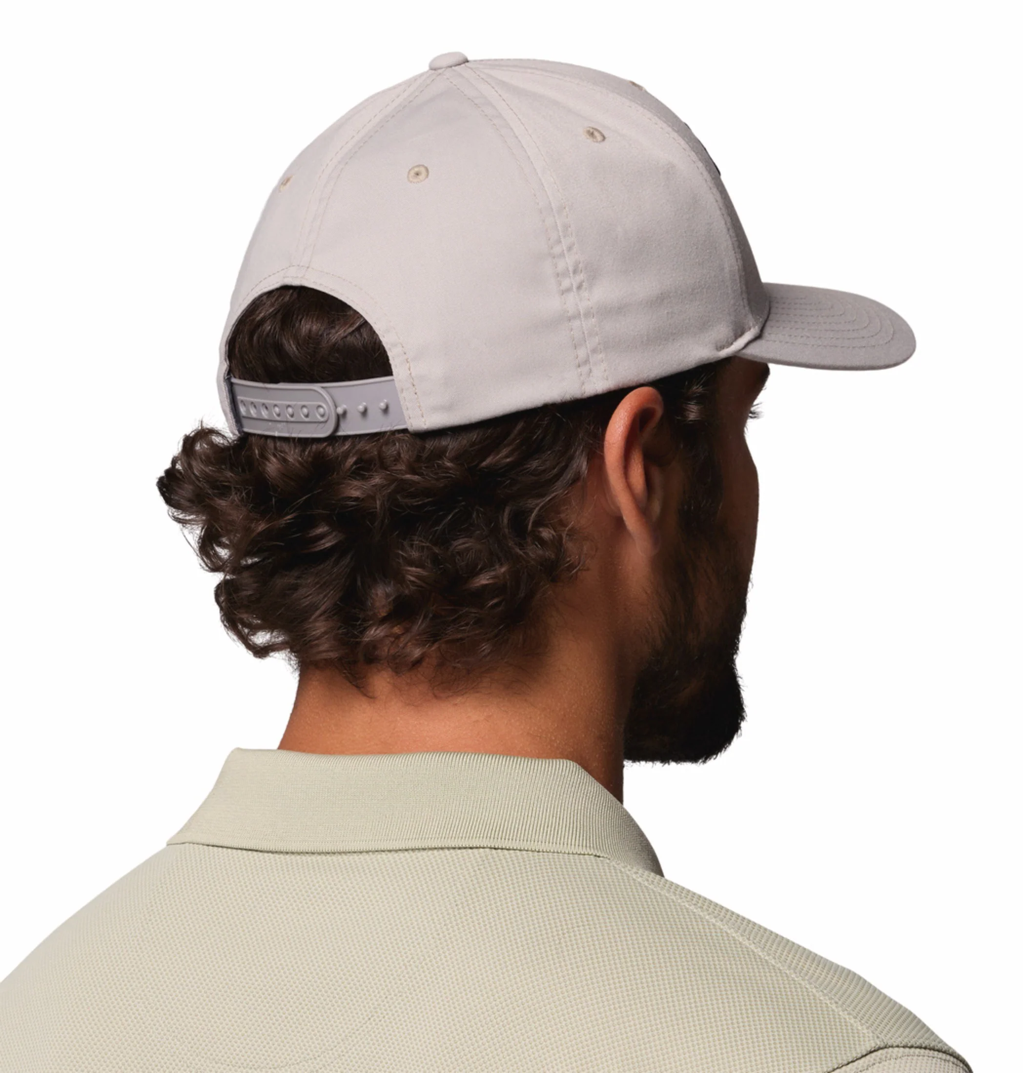 Columbia Unisex Light Grey Lost Lager 3D Stretch Snap Back Cap - Image 4
