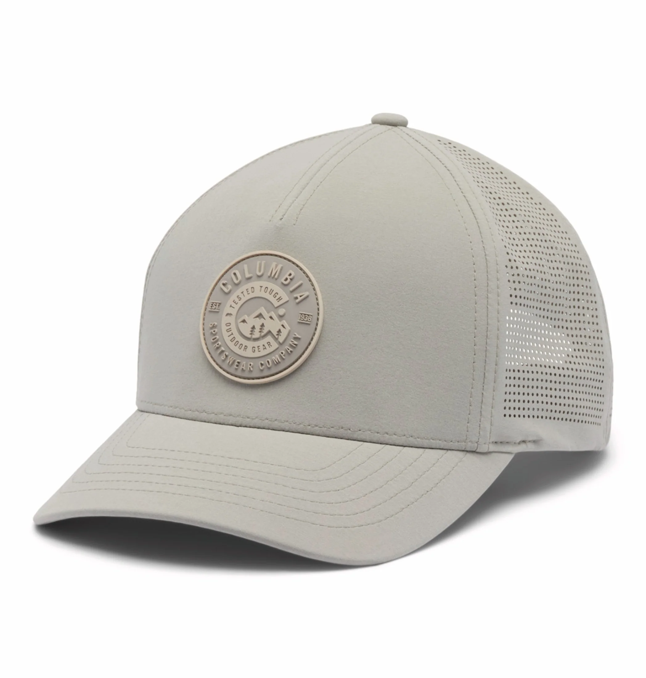 Columbia Unisex Light Grey Omni-Shield Mountaincap II 3D Stretch Snap Back Cap - Image 7