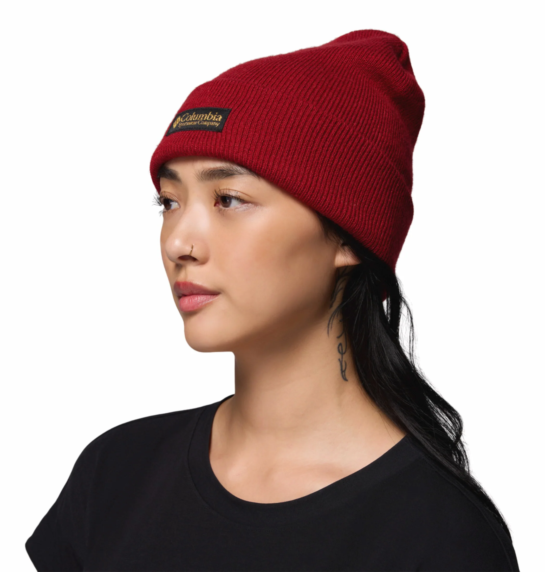 Columbia Unisex Maroon  City Trek Heavyweight Beanie - Image 6