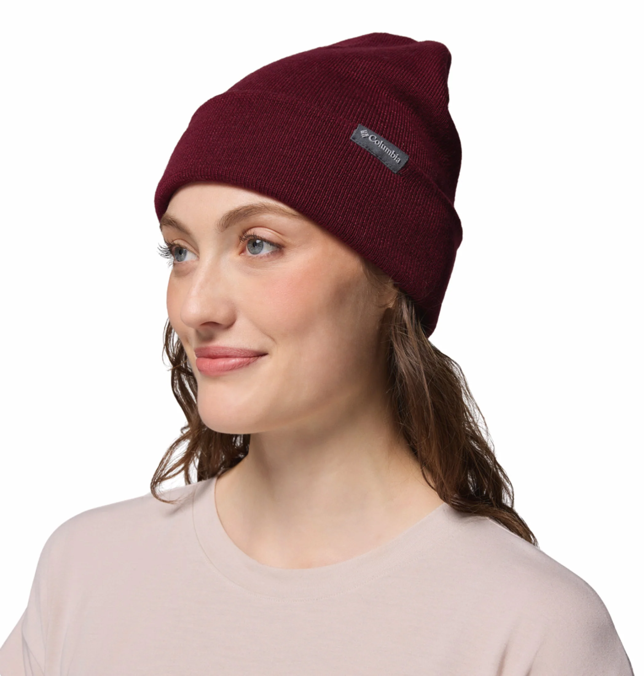 Columbia Unisex Maroon  Itsakeeper Beanie - Image 6