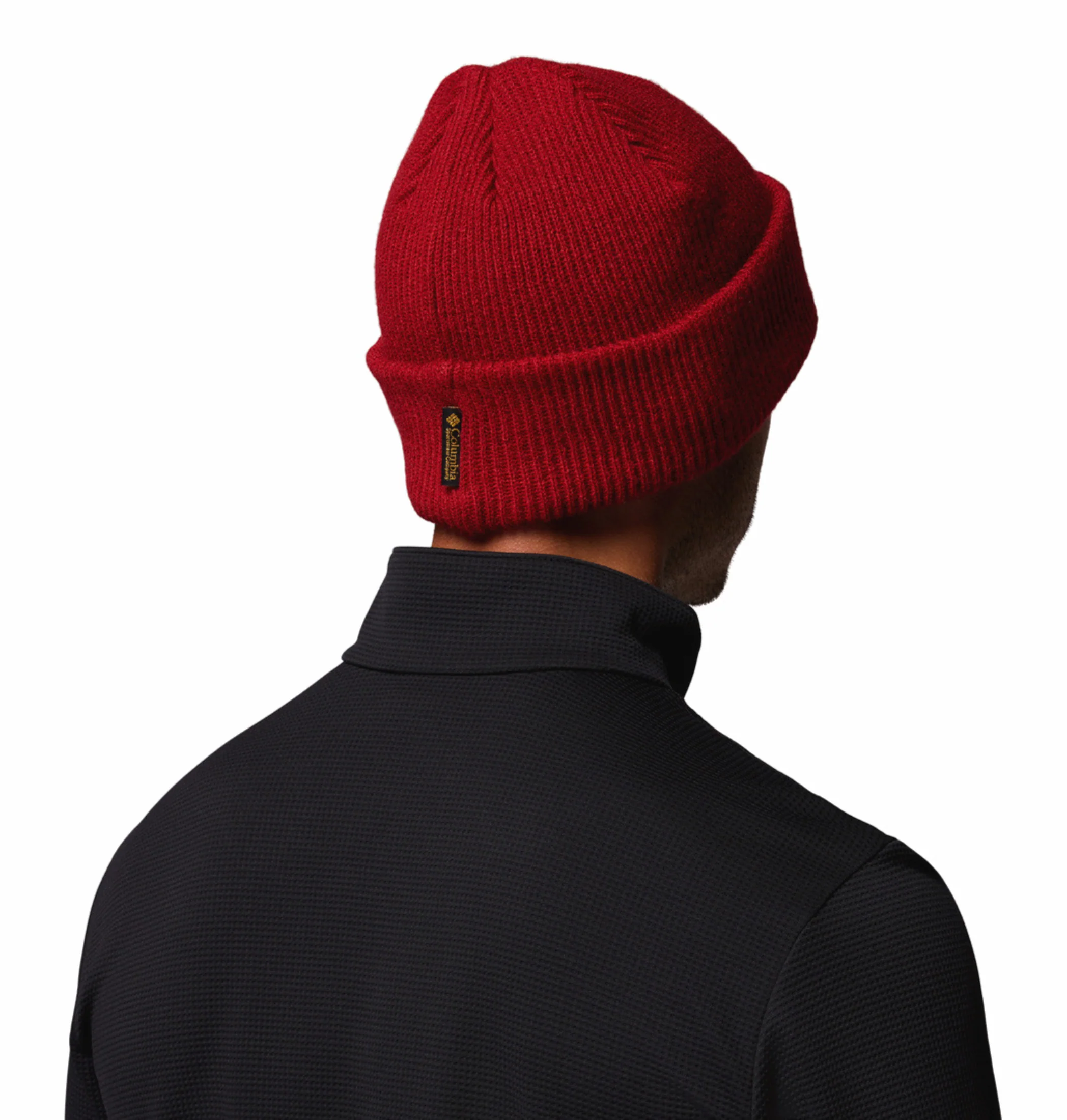 Columbia Unisex Maroon  Provisions Cuffed Beanie - Image 4