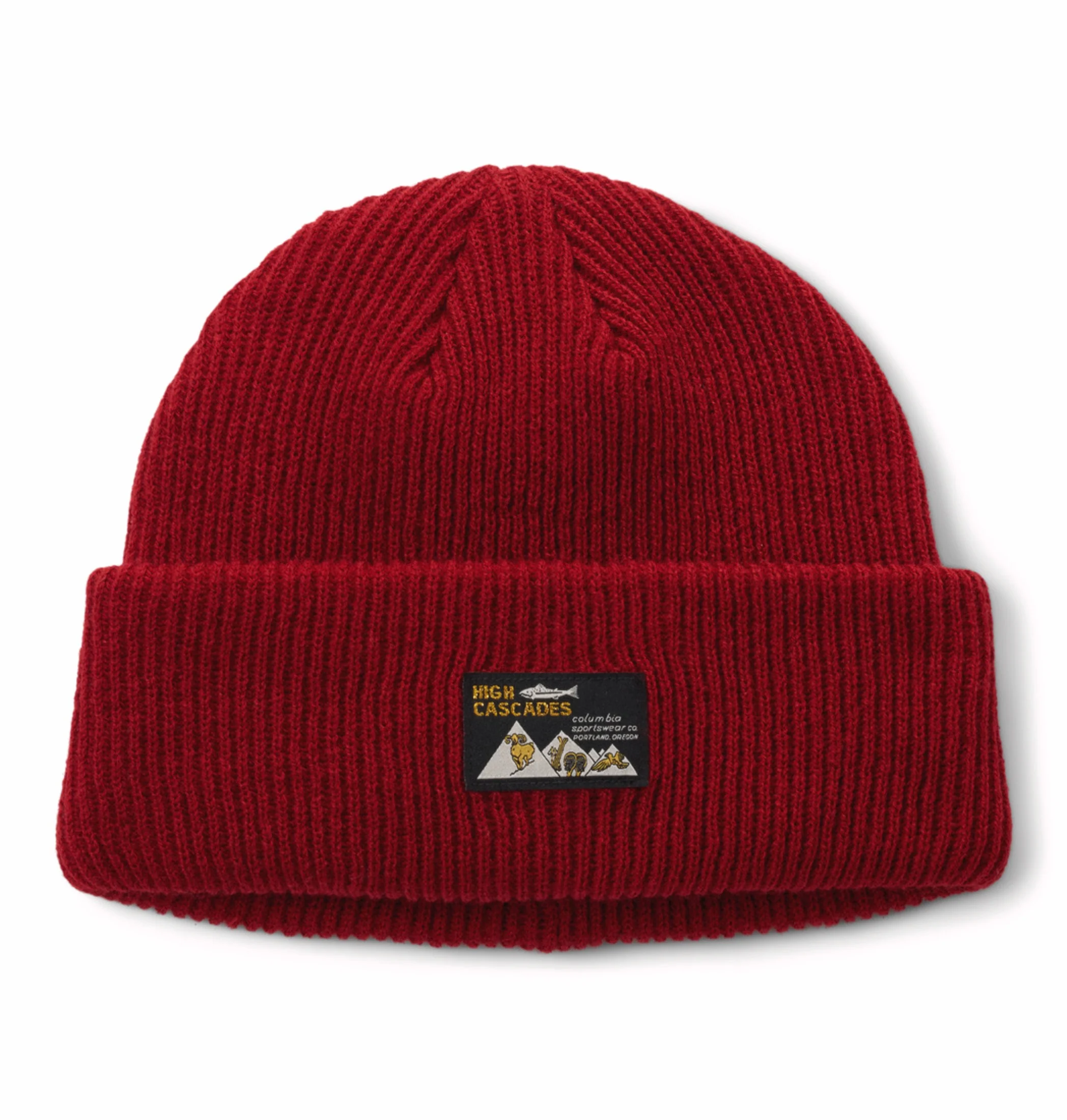 Columbia Unisex Maroon  Provisions Cuffed Beanie - Image 5