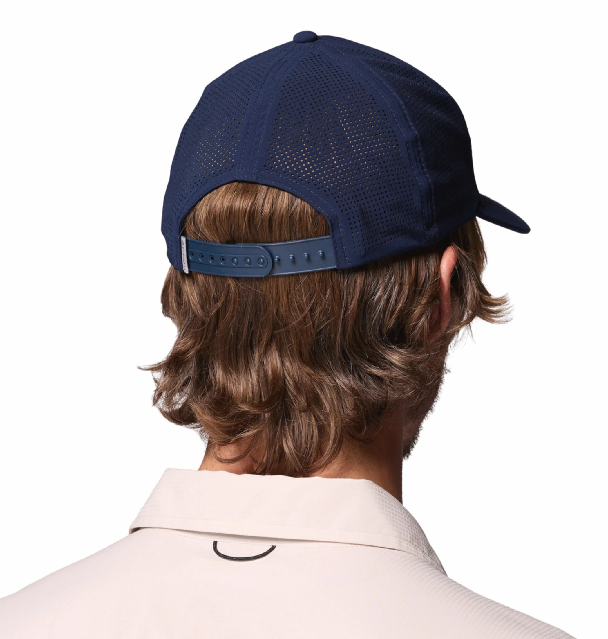 Columbia Unisex Navy Blue Omni-Shield Mountaincap II 3D Stretch Snap Back Cap - Image 4