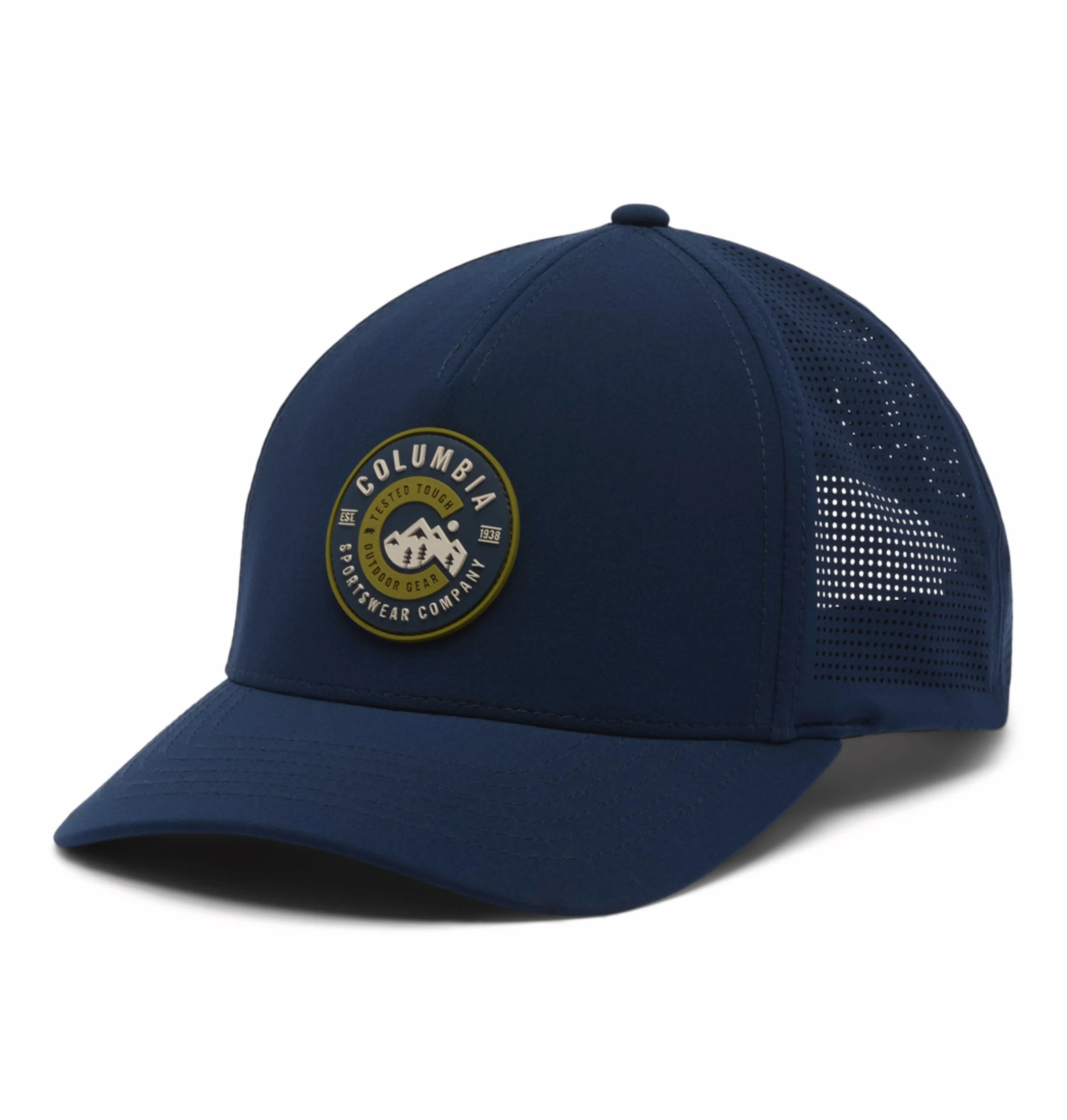 Columbia Unisex Navy Blue Omni-Shield Mountaincap II 3D Stretch Snap Back Cap - Image 7