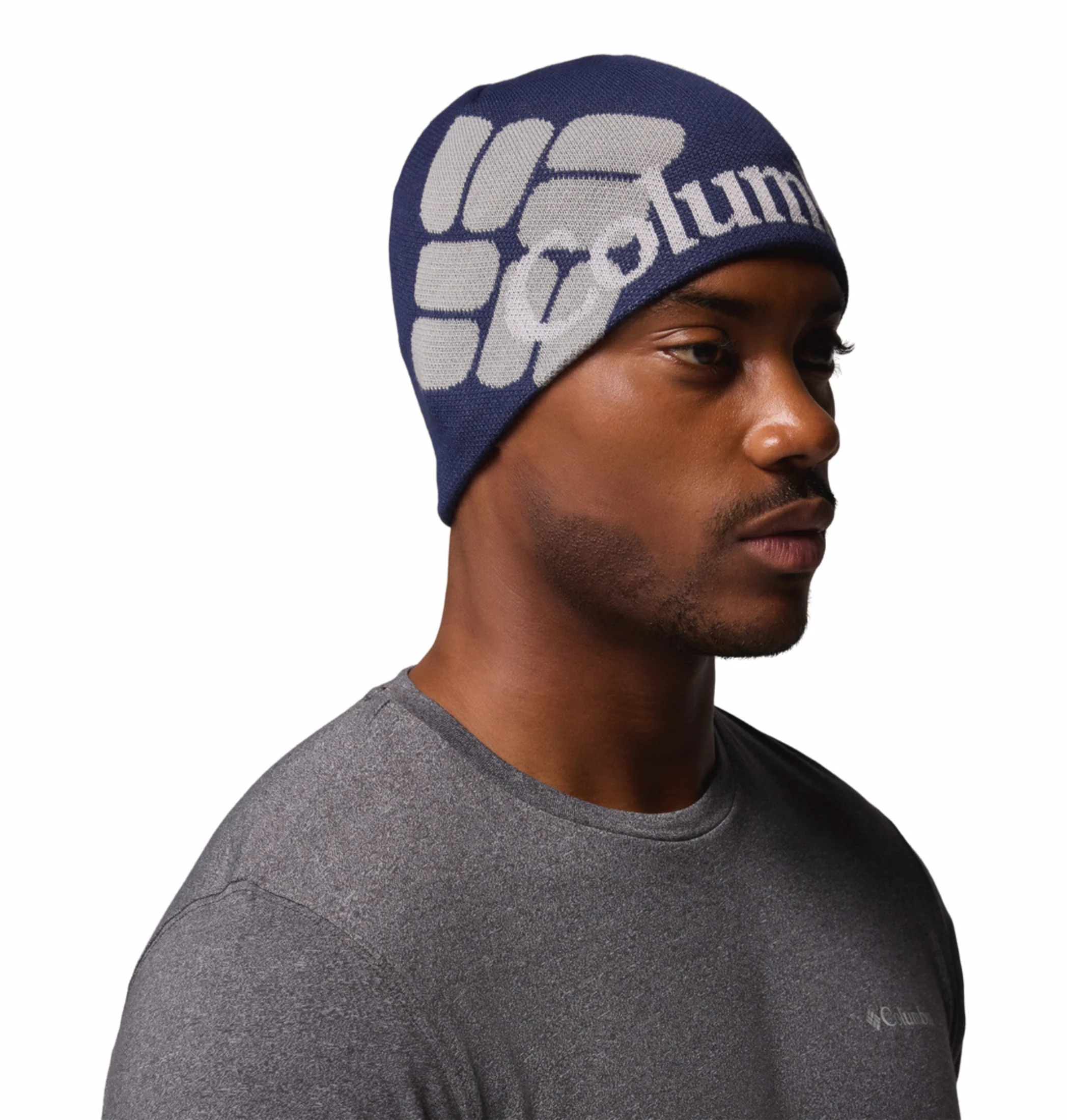 Columbia Unisex Navy Blue OmniHeat Infinity Heat III Beanie - Image 5