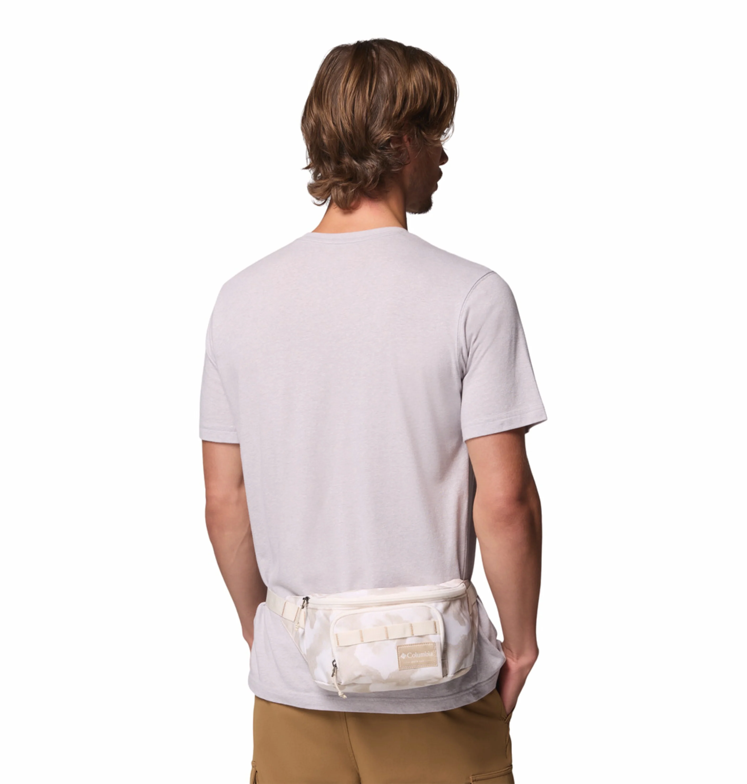 Columbia Unisex Off- White Zigzag II Hip Pack - Image 4