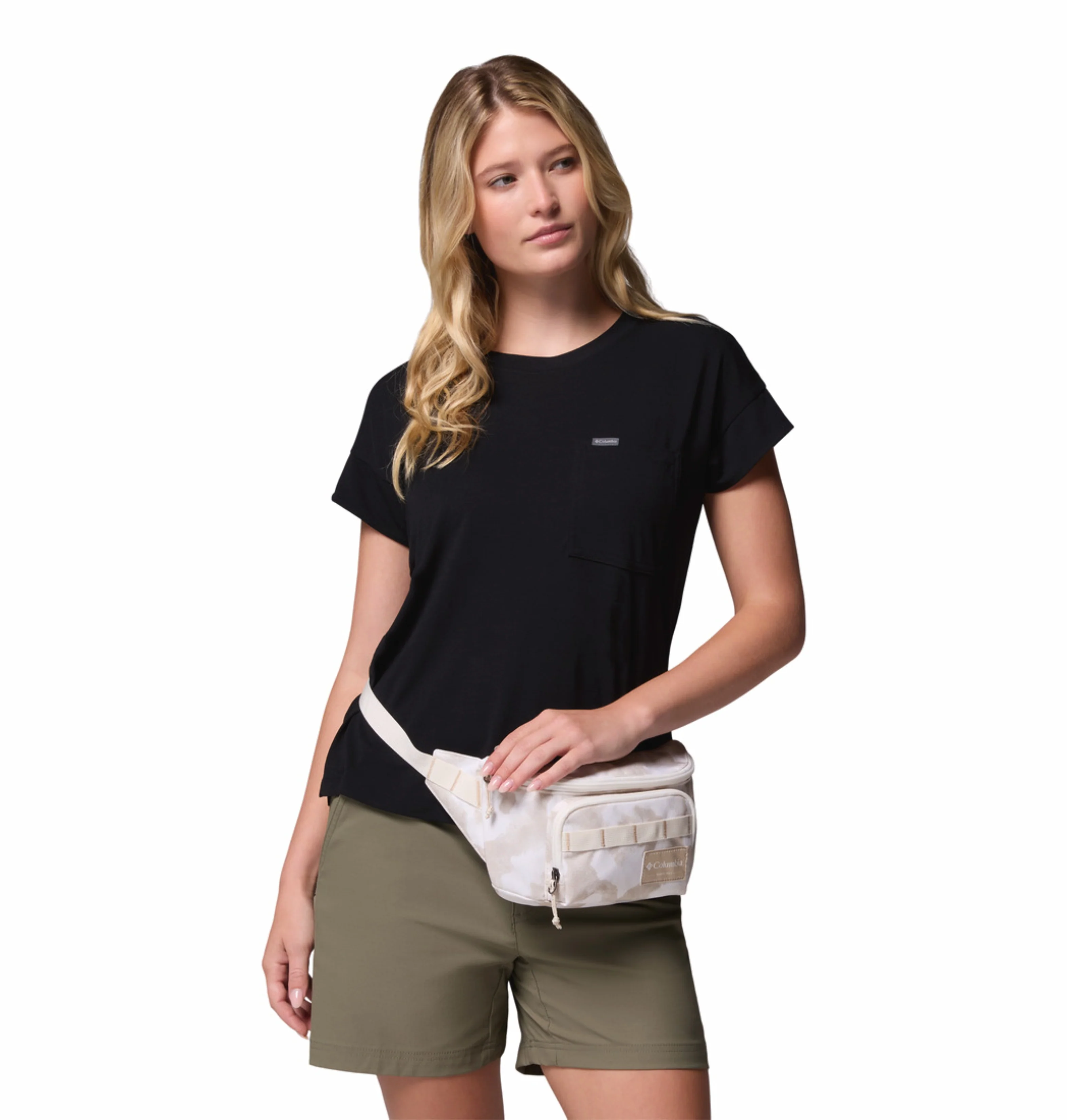 Columbia Unisex Off- White Zigzag II Hip Pack - Image 5