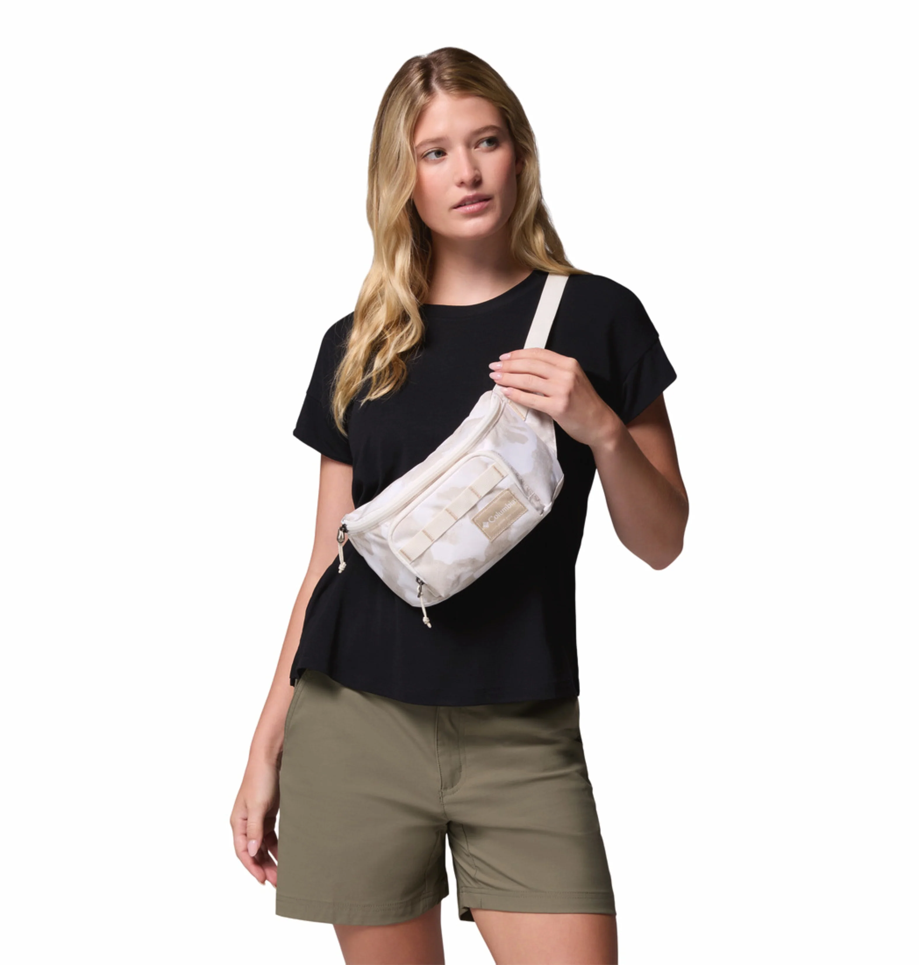 Columbia Unisex Off- White Zigzag II Hip Pack - Image 6