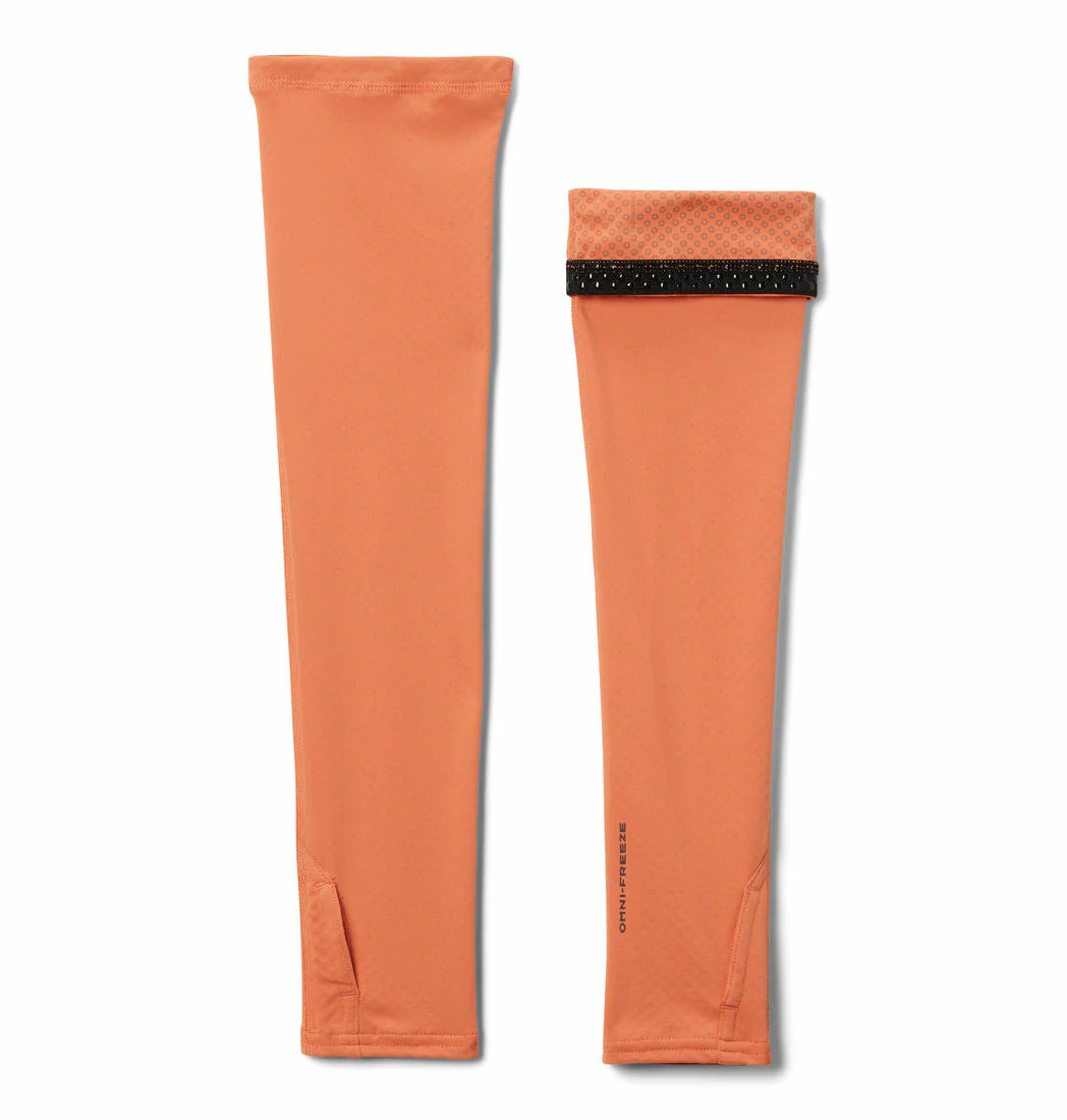 Columbia Unisex Orange Freezer Zero II Arm Sleeves (Sun Protection) - Image 2