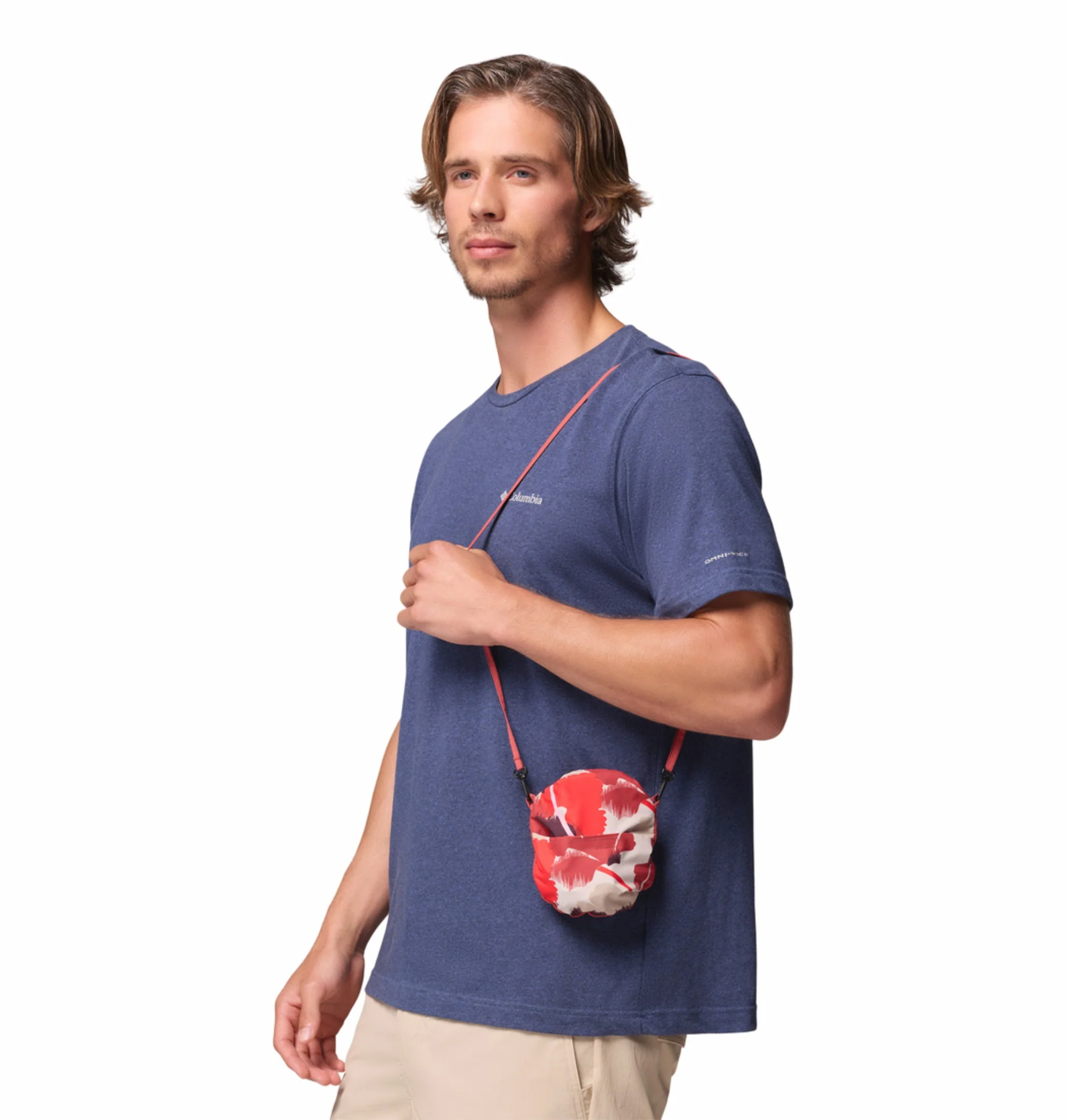 Columbia Unisex Pink Omni-Freeze Packable Bucket Hat - Image 7