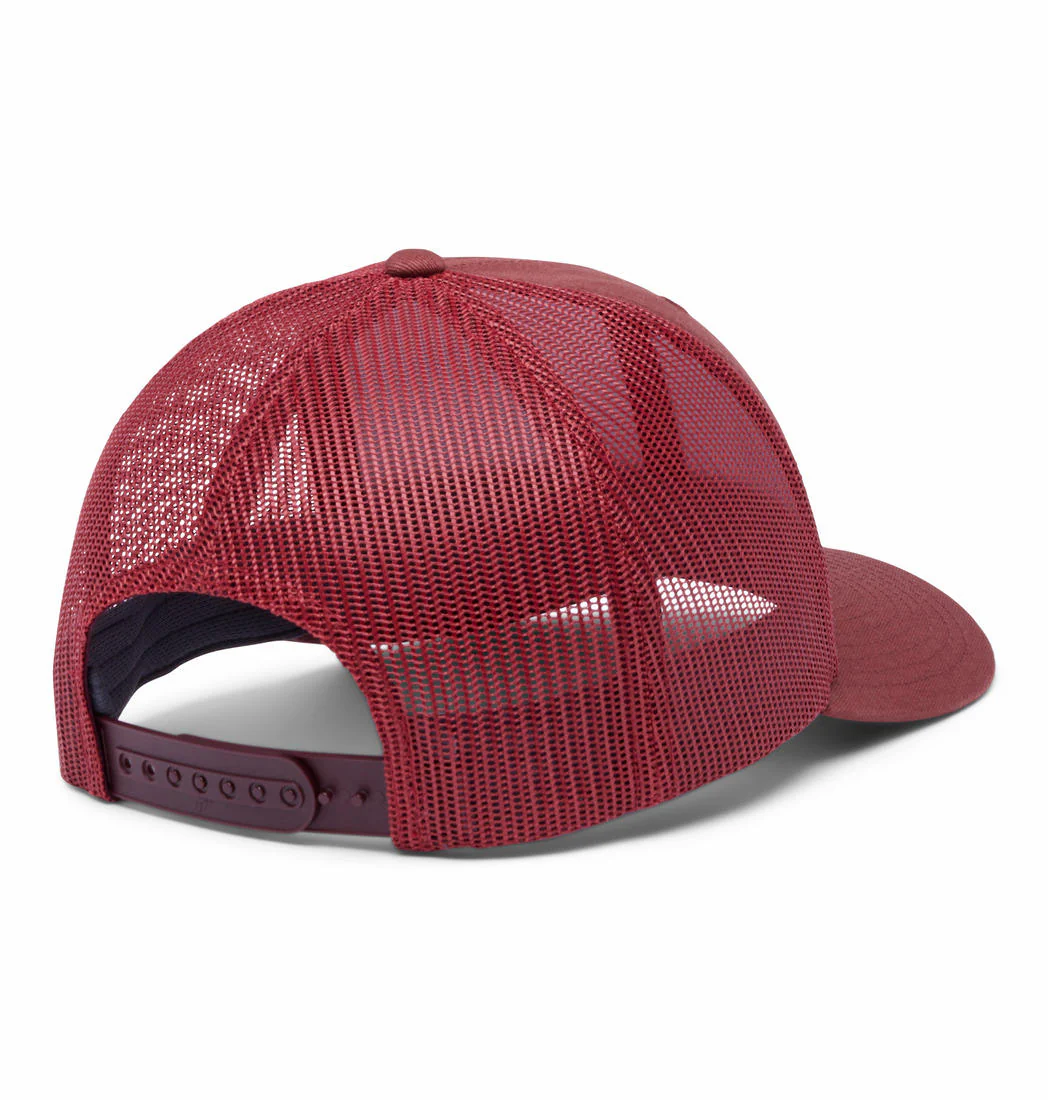 Columbia Unisex Red Columbia Mesh Snap Back - High - Image 2