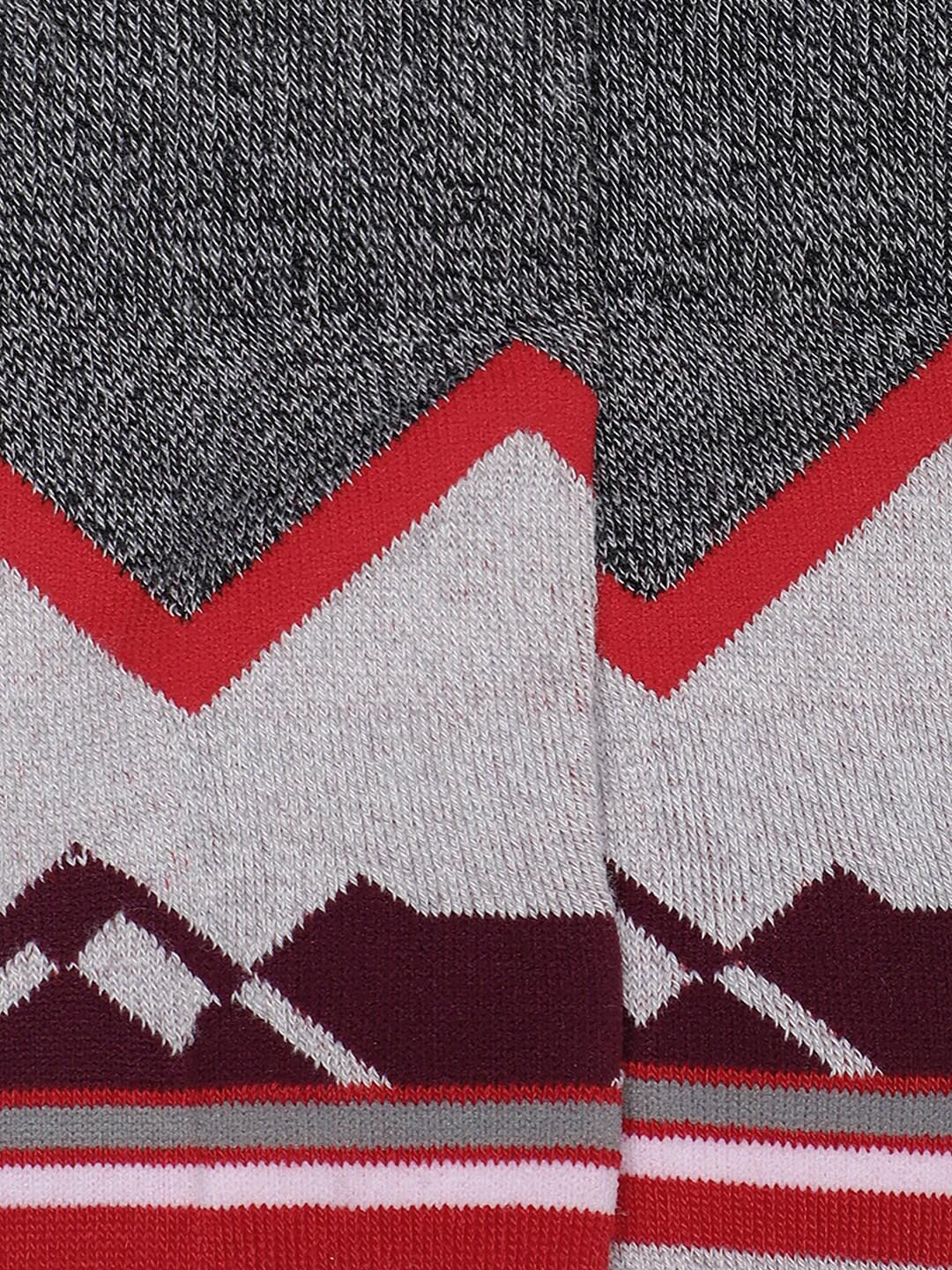 Columbia Unisex Red SOCKS MN 4P THML CREW FC 108N (1 Pair) (Non Returnable) - Image 4