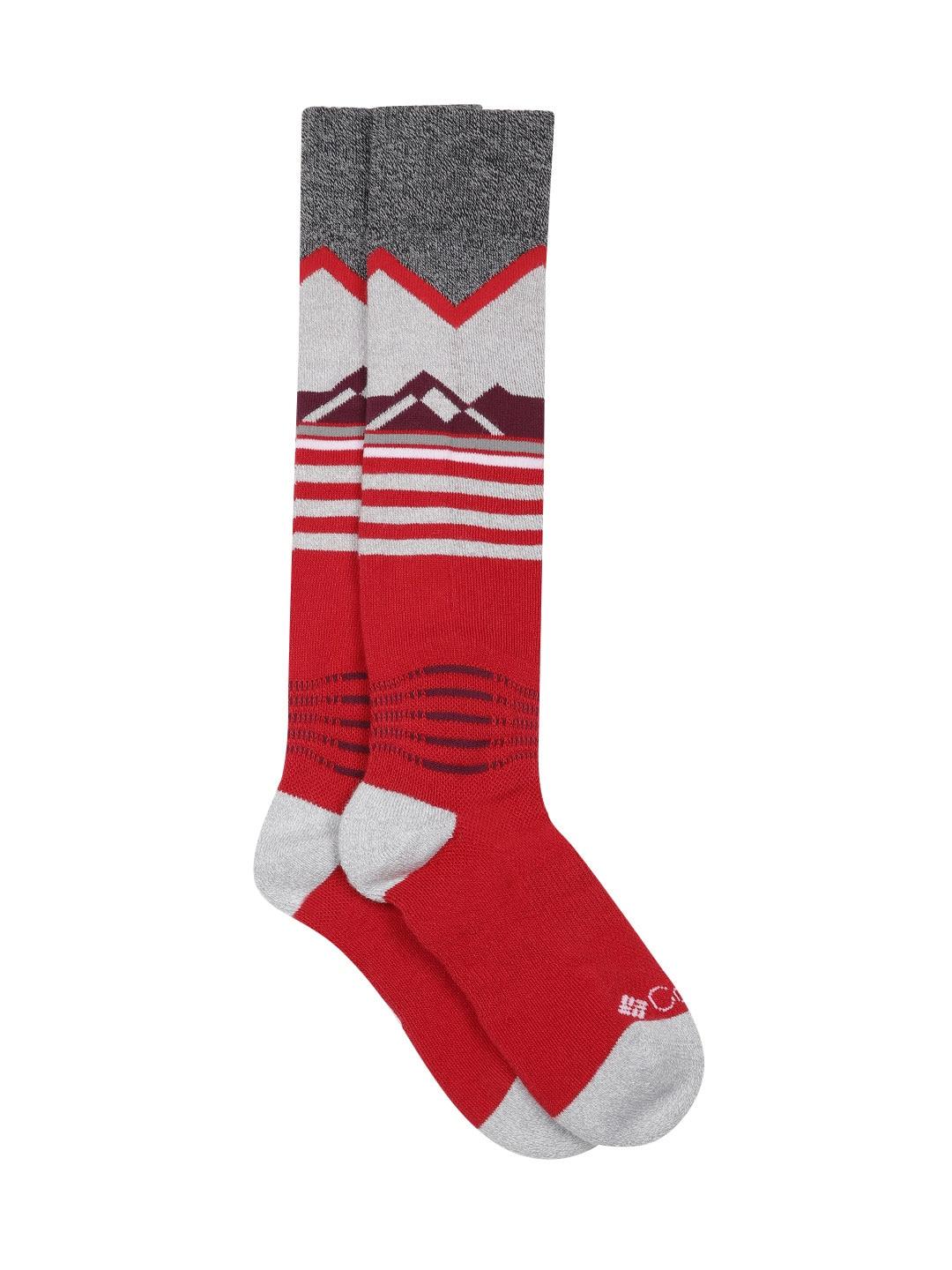 Columbia Unisex Red SOCKS UX 1P HIK CRW MD WT SML (1 Pair) (Non Returnable) - Image 2