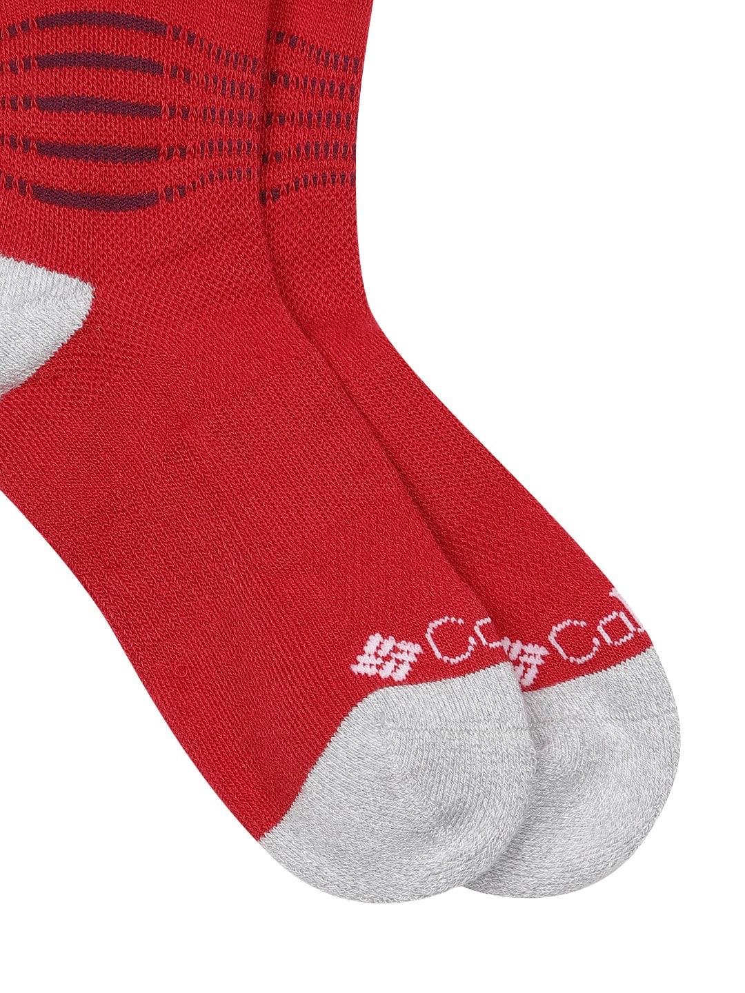 Columbia Unisex Red SOCKS UX 1P HIK CRW MD WT SML (1 Pair) (Non Returnable) - Image 3