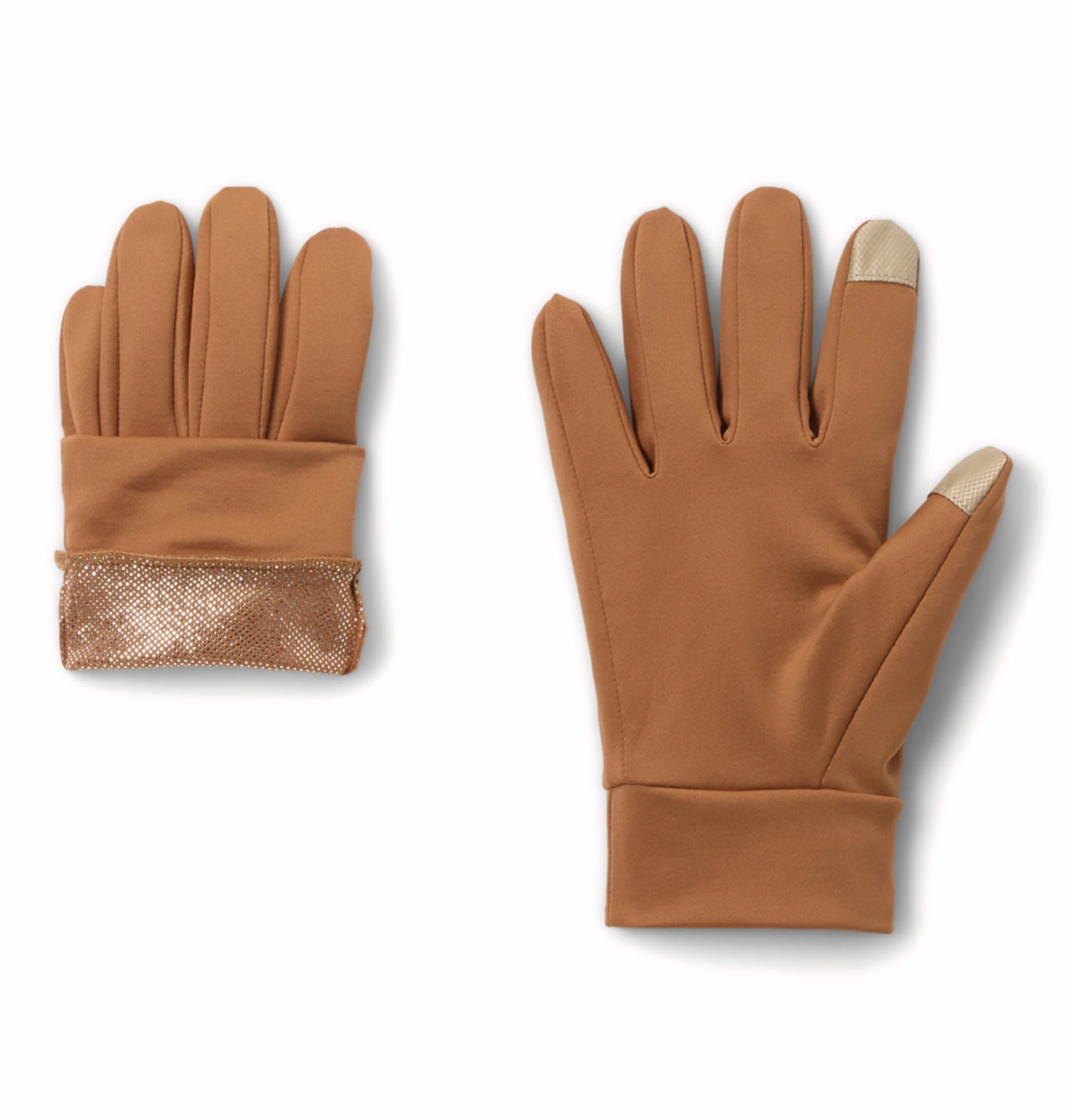 Columbia Unisex Tan OmniHeat Reflective Heat Touch Liner Gloves - Image 4