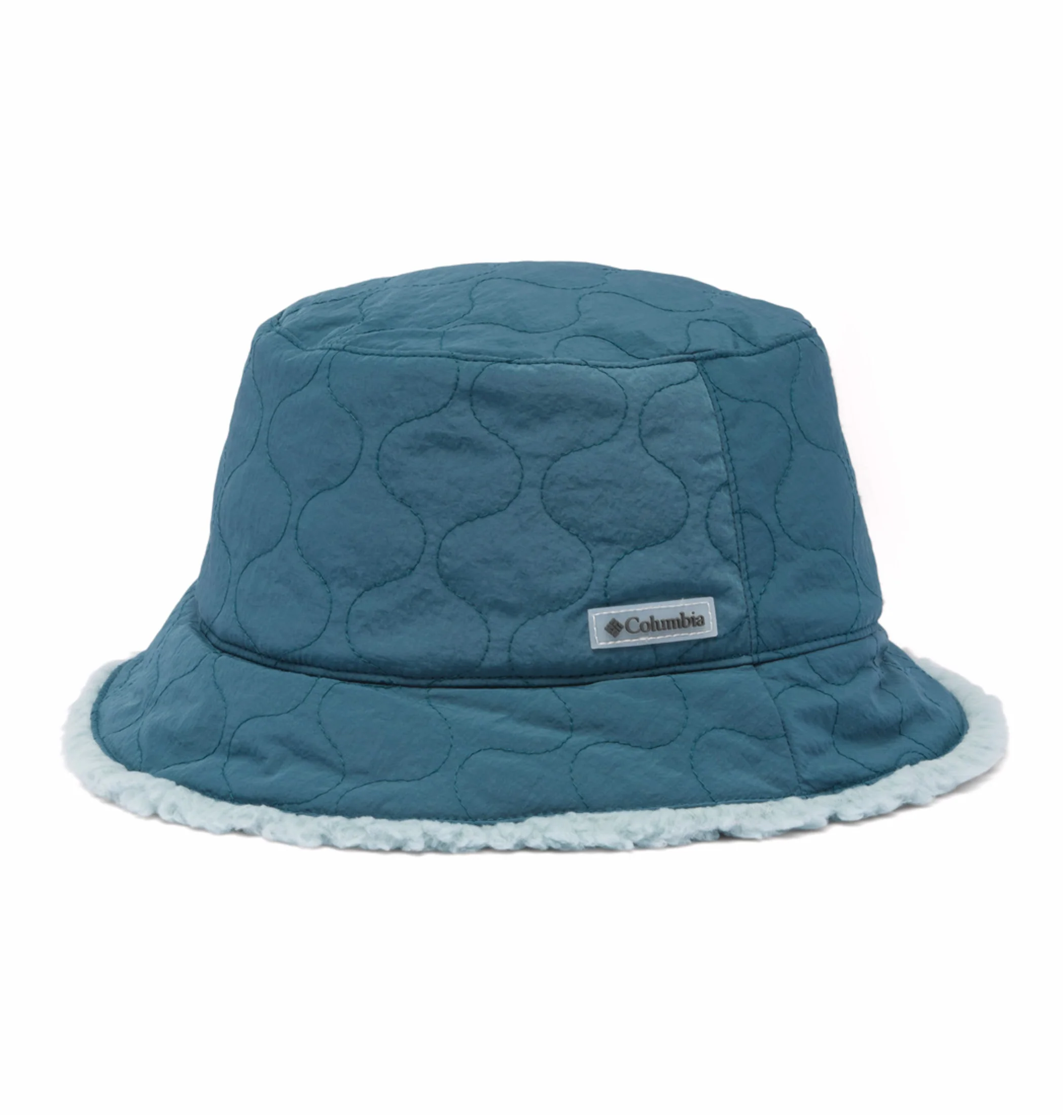 Columbia Unisex Teal OmniShield Winter Pass II Reversible Bucket Hat - Image 6