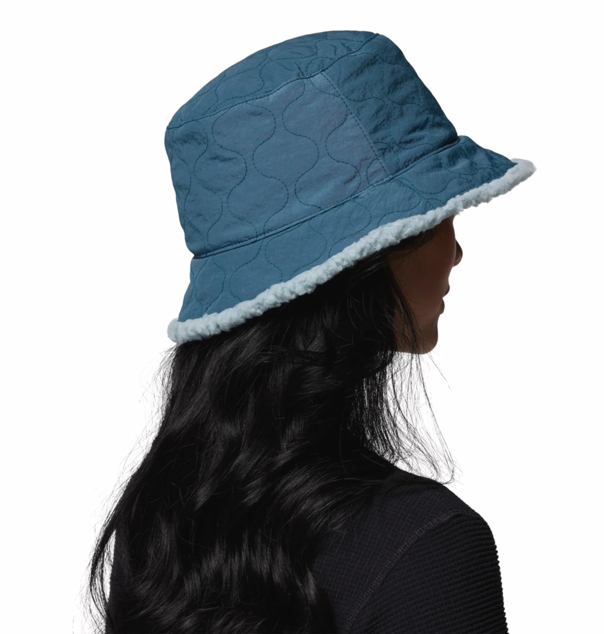 Columbia Unisex Teal OmniShield Winter Pass II Reversible Bucket Hat - Image 8