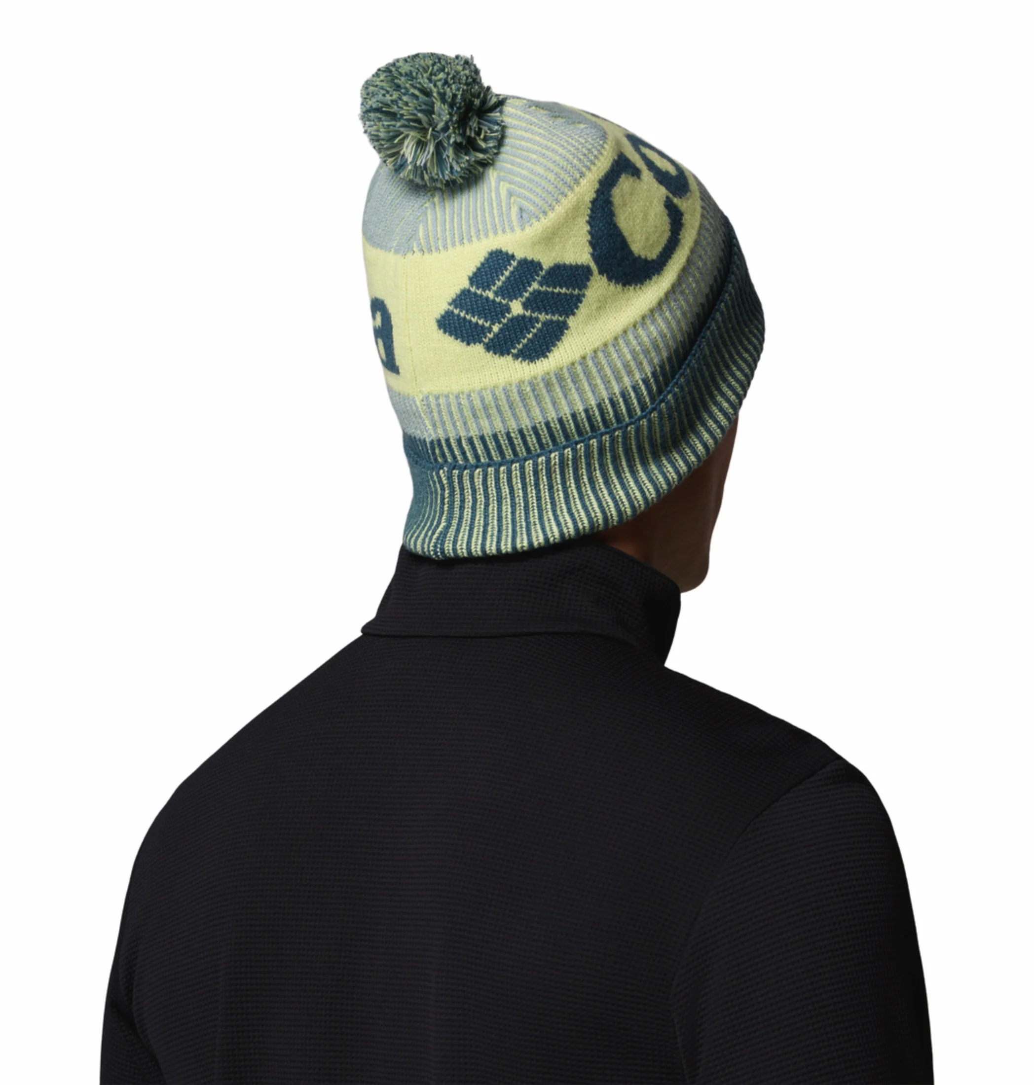 Columbia Unisex Turquoise OmniHeat Infinity Polar Powder III Beanie - Image 3