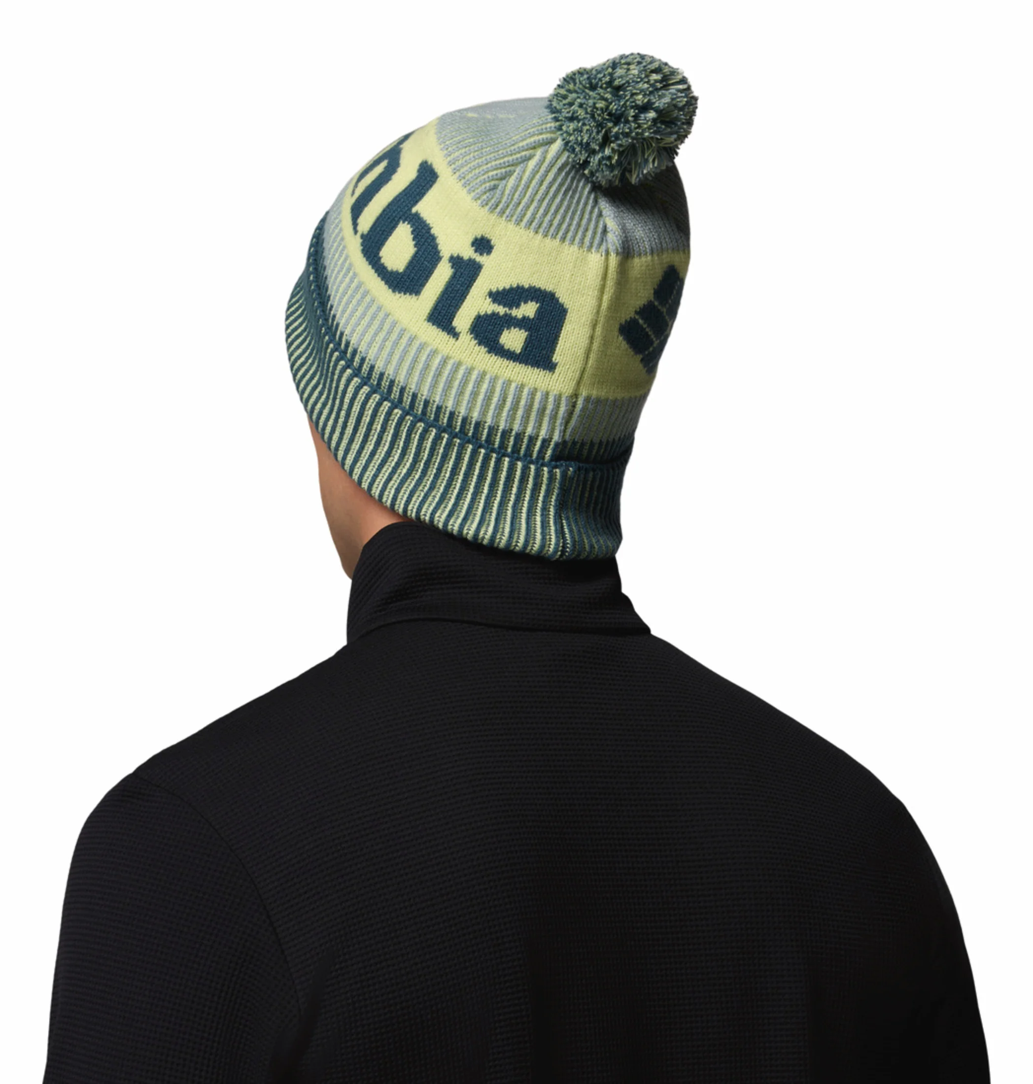 Columbia Unisex Turquoise OmniHeat Infinity Polar Powder III Beanie - Image 4