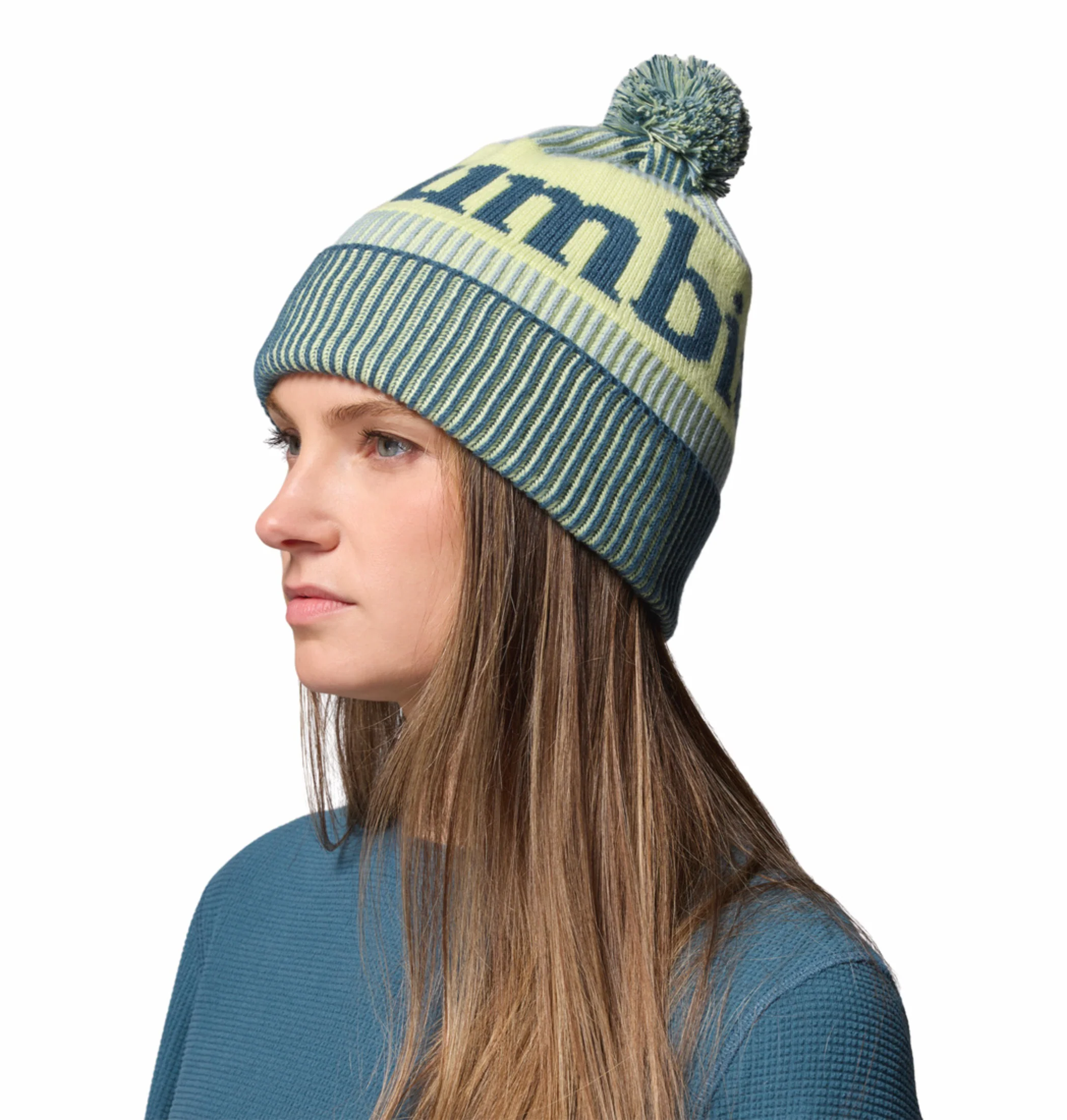 Columbia Unisex Turquoise OmniHeat Infinity Polar Powder III Beanie - Image 5