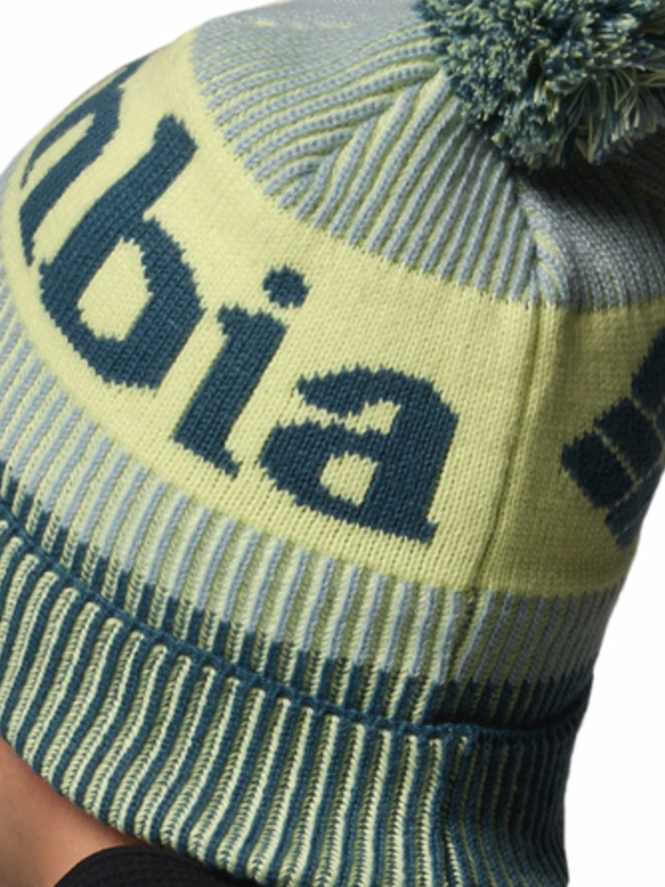 Columbia Unisex Turquoise OmniHeat Infinity Polar Powder III Beanie - Image 8