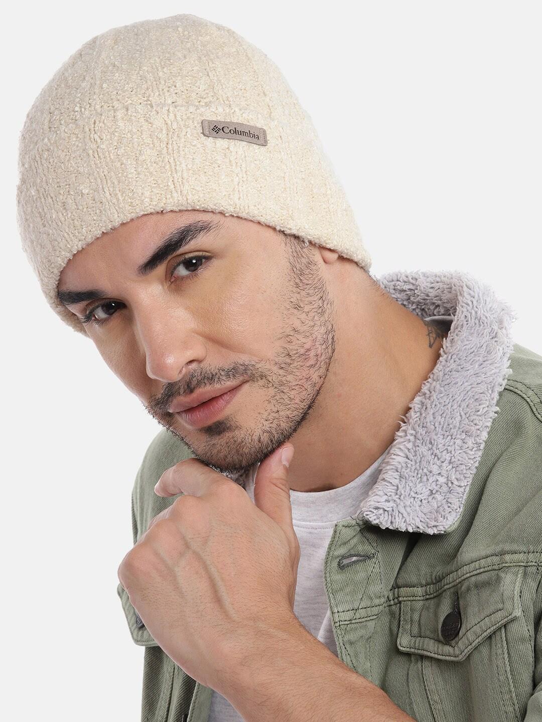Columbia Unisex White Slowcamp Cuffed Beanie - Image 4