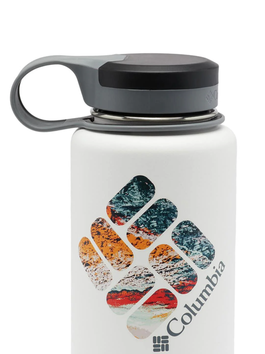 Columbia Unisex White Stainless Steel Insulated Vacuum Hydration Bottles - Image 2