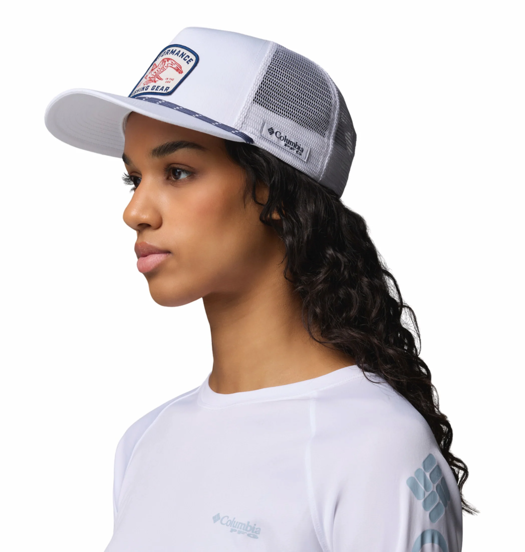 Columbia Unisex White Uncharted II Snap Back Cap - Image 6