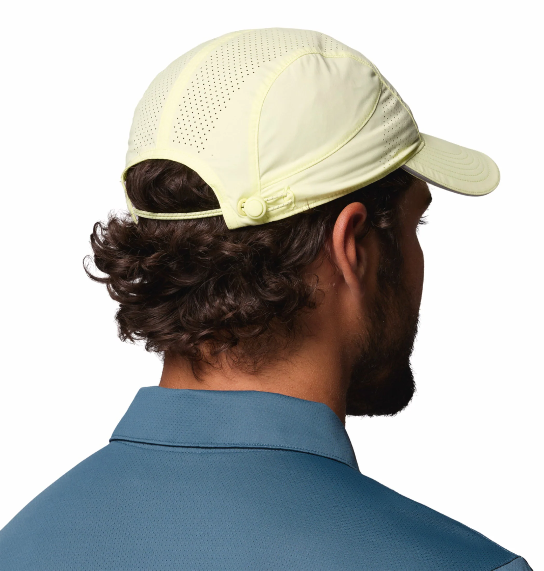 Columbia Unisex Yellow Omni-Freeze Speed Trail Ball Cap - Image 4