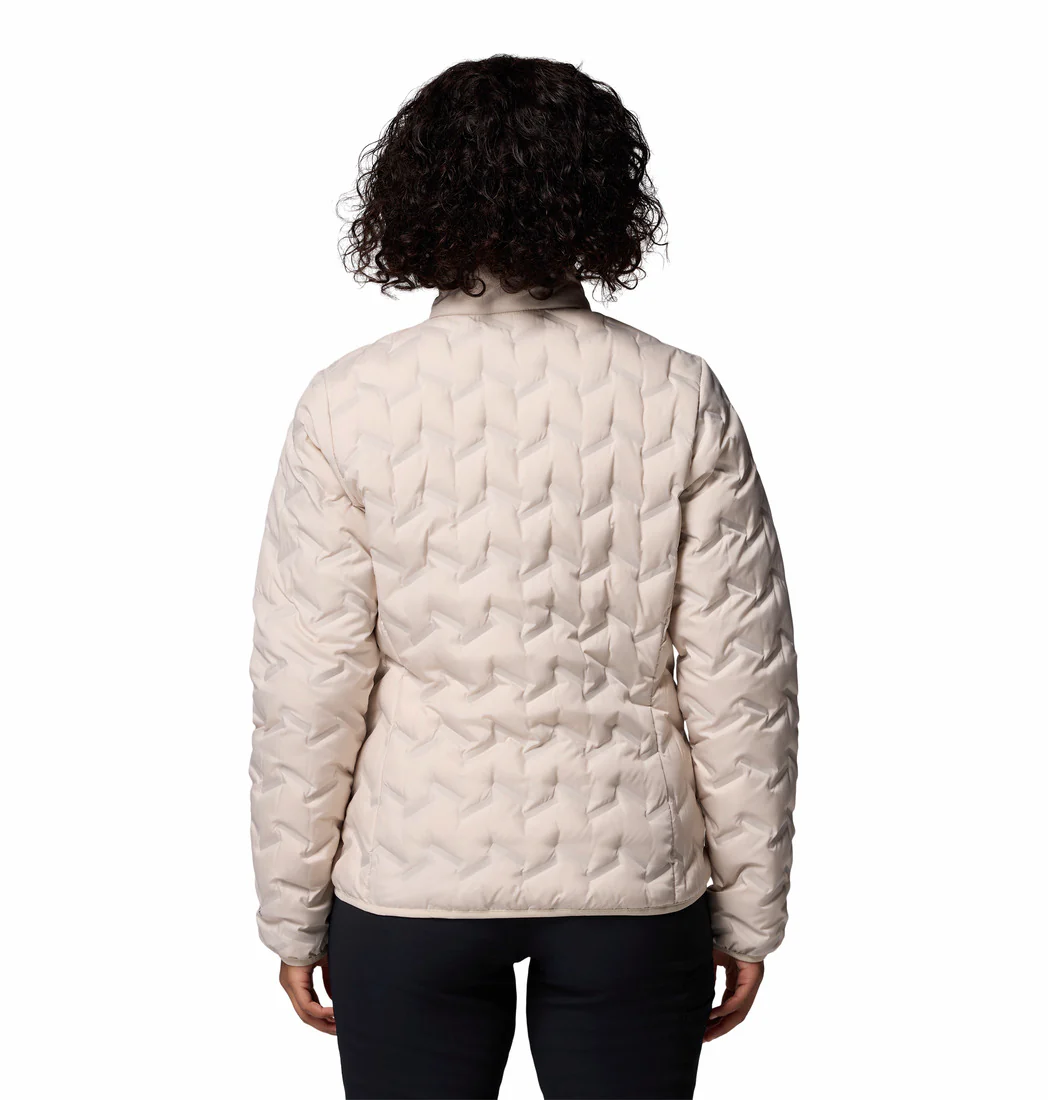 Columbia Women Beige Delta Ridge II Down Jacket (Plus Size) - Image 2