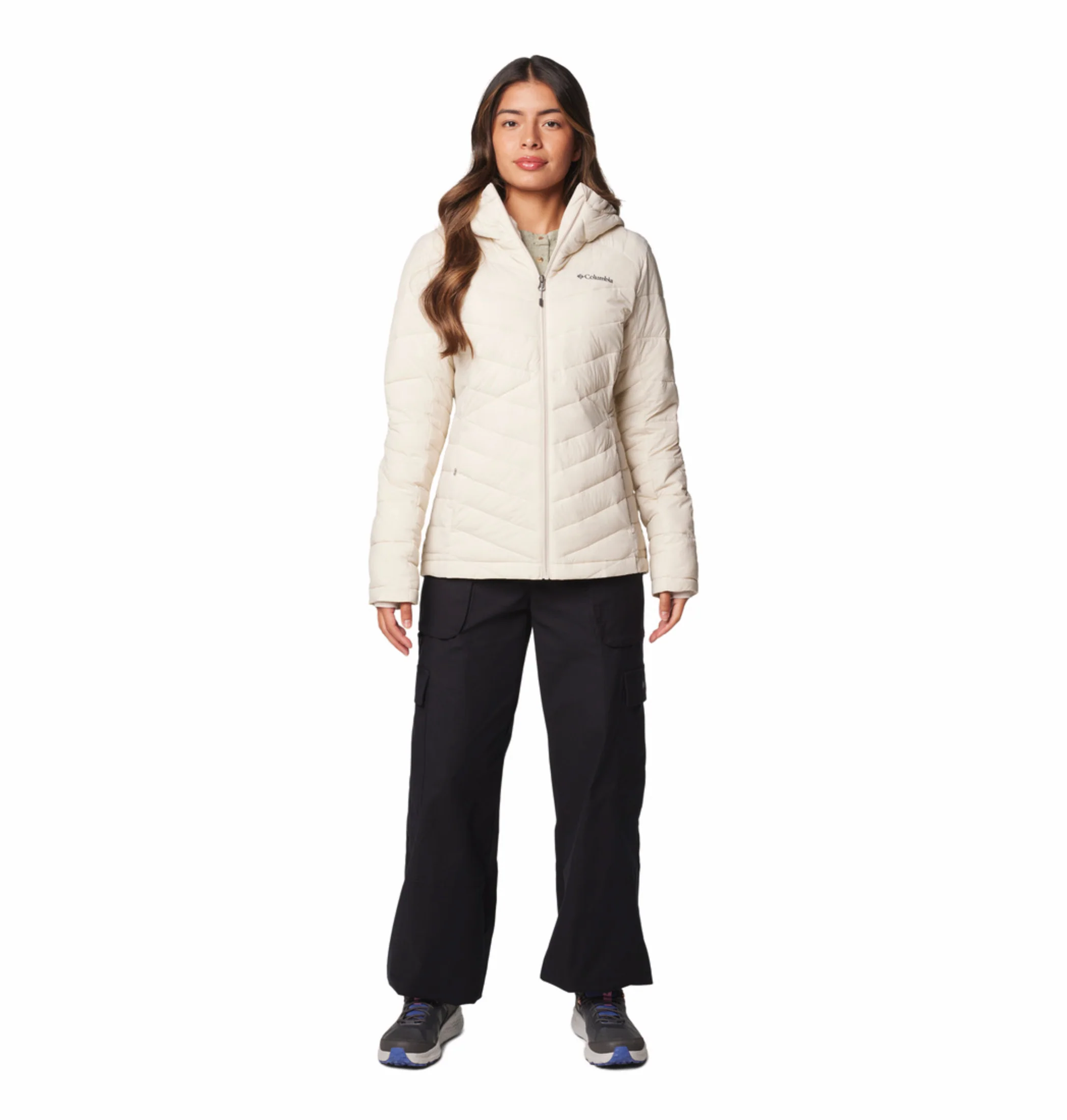 Columbia Women Beige OmniHeat Infinity Joy Peak II Down Jacket - Image 6