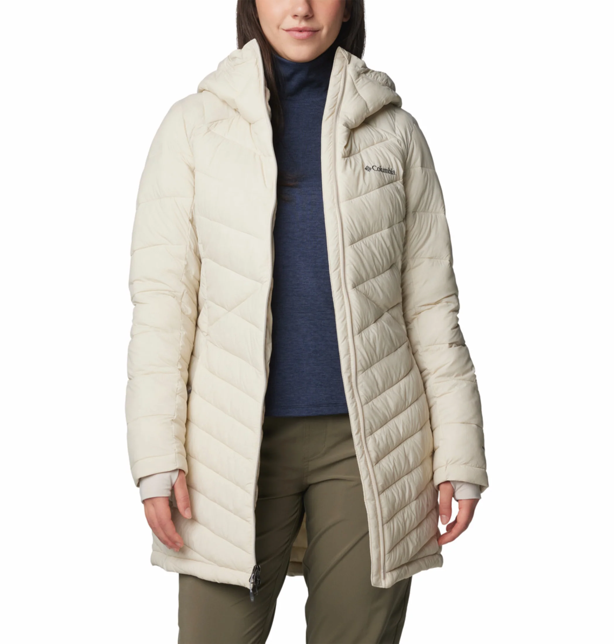Columbia Women Beige OmniHeat Infinity Joy Peak II Jacket - Image 6