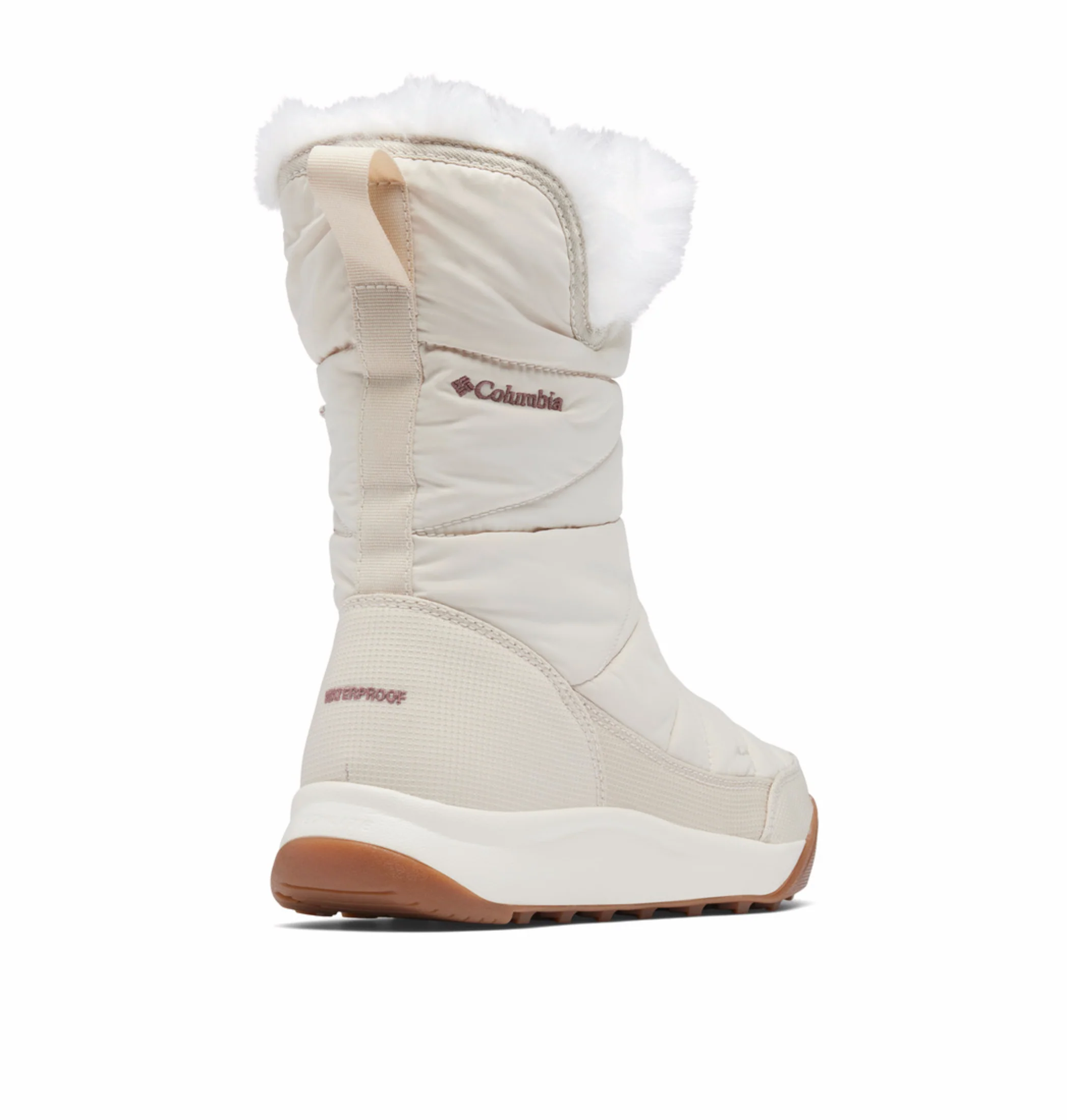 Columbia Women Beige OmniHeat Reflective Minx Slip V Waterproof Snow Sports Boots - Image 9