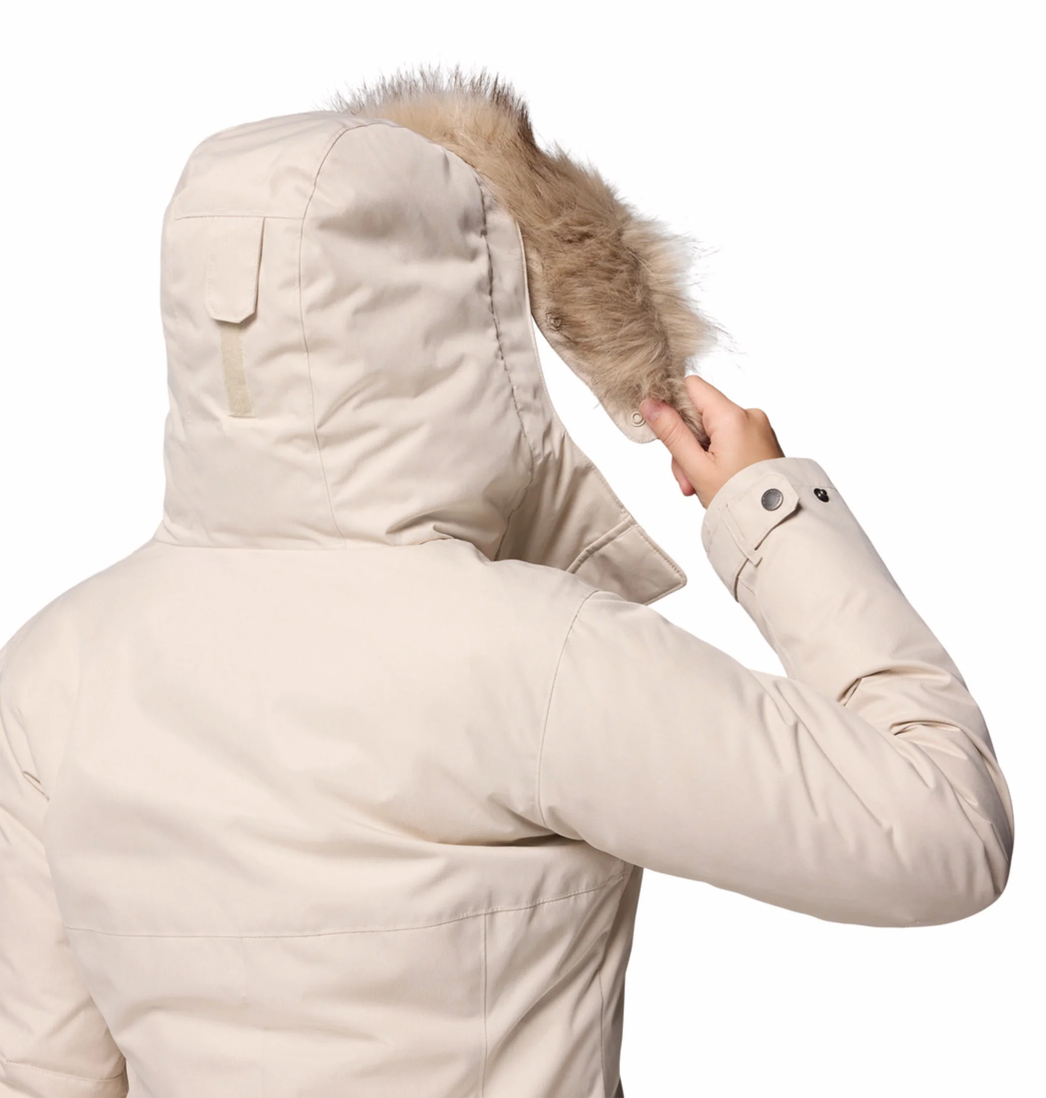 Columbia Women Beige OmniHeat Reflective Suttle Mountain Insulated Jacket - Image 11