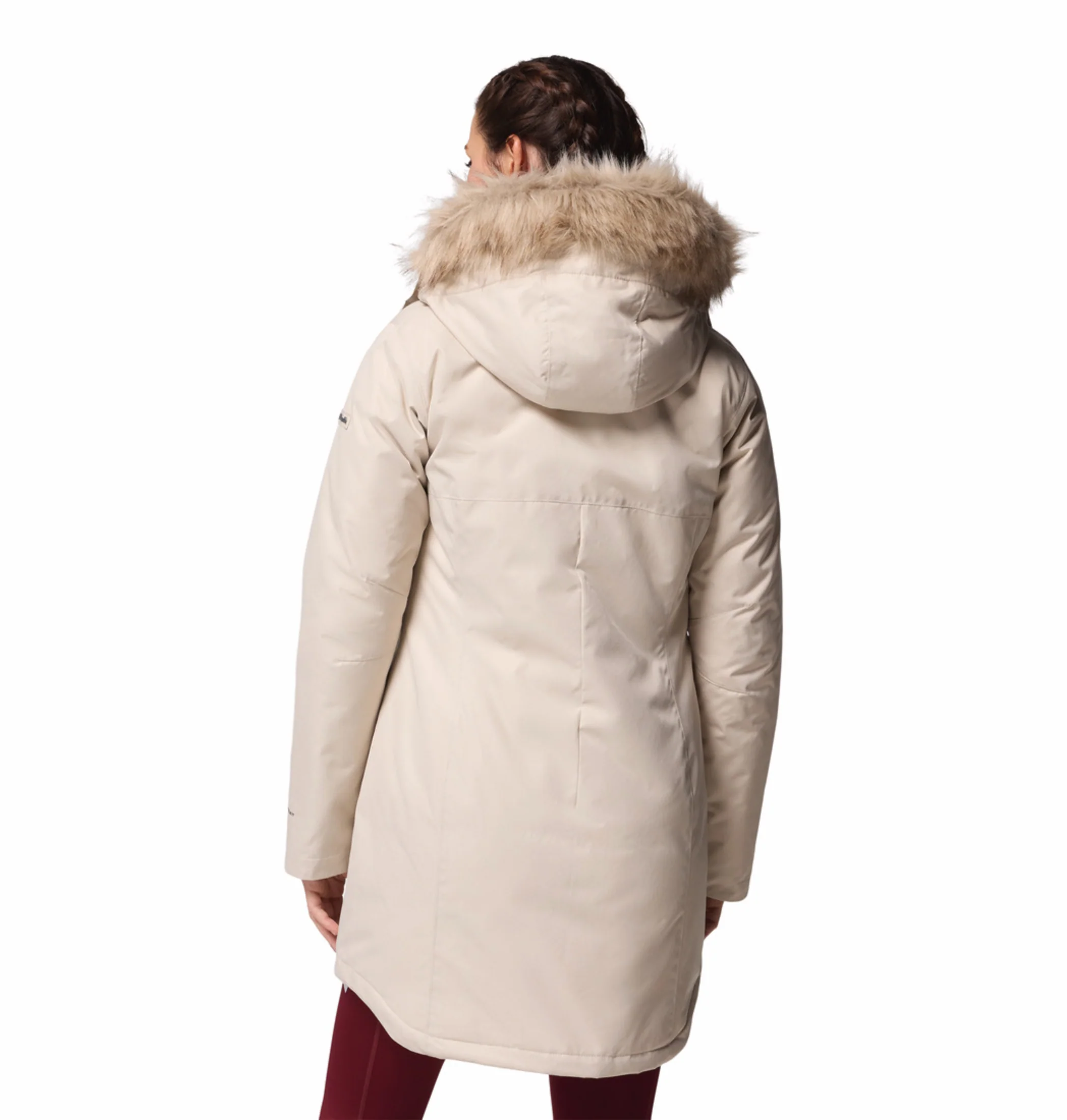 Columbia Women Beige OmniHeat Reflective Suttle Mountain Insulated Jacket - Image 4