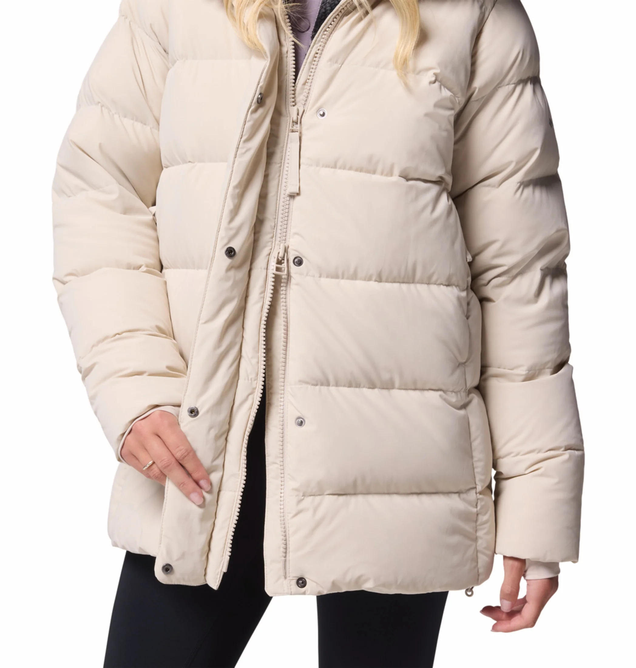 Columbia Women Beige OmniShield Amaze Puff Jacket - Image 11