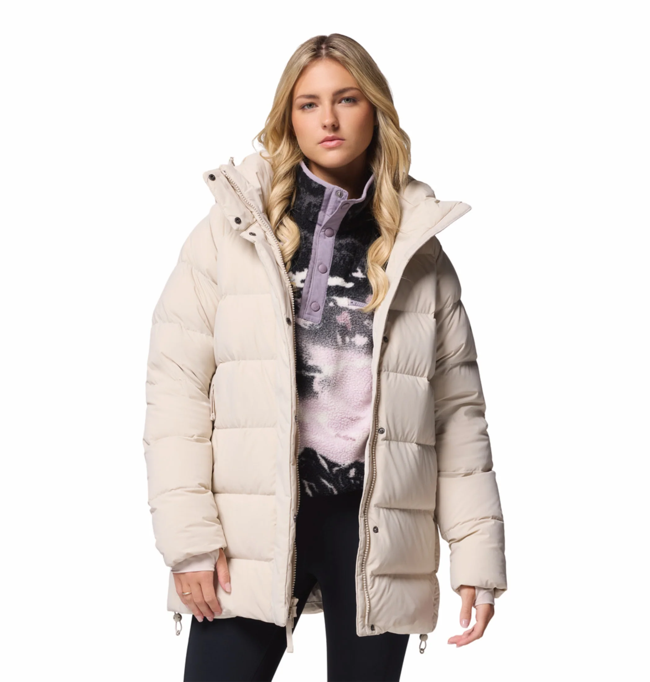 Columbia Women Beige OmniShield Amaze Puff Jacket - Image 6