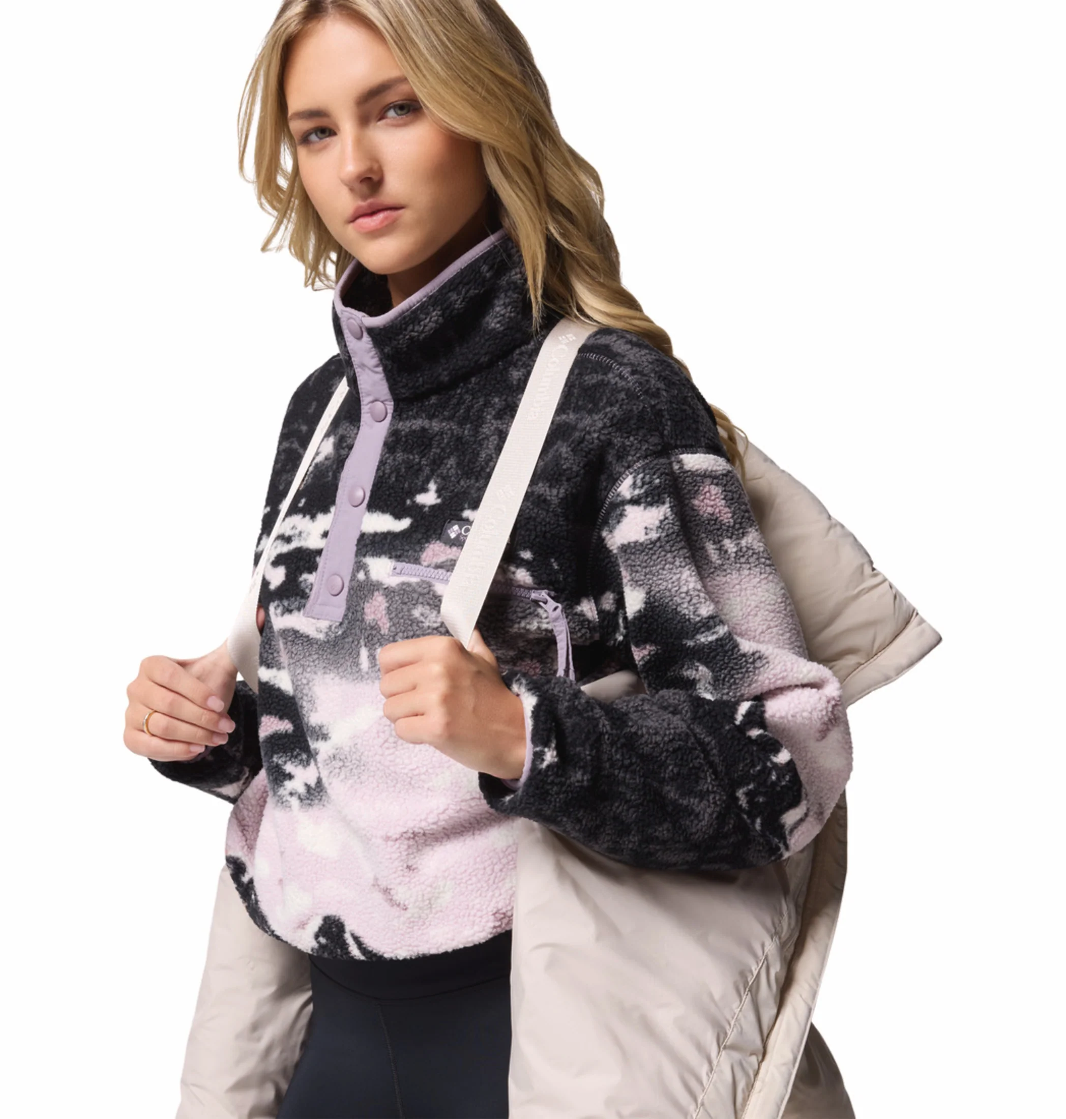 Columbia Women Beige OmniShield Amaze Puff Jacket - Image 7