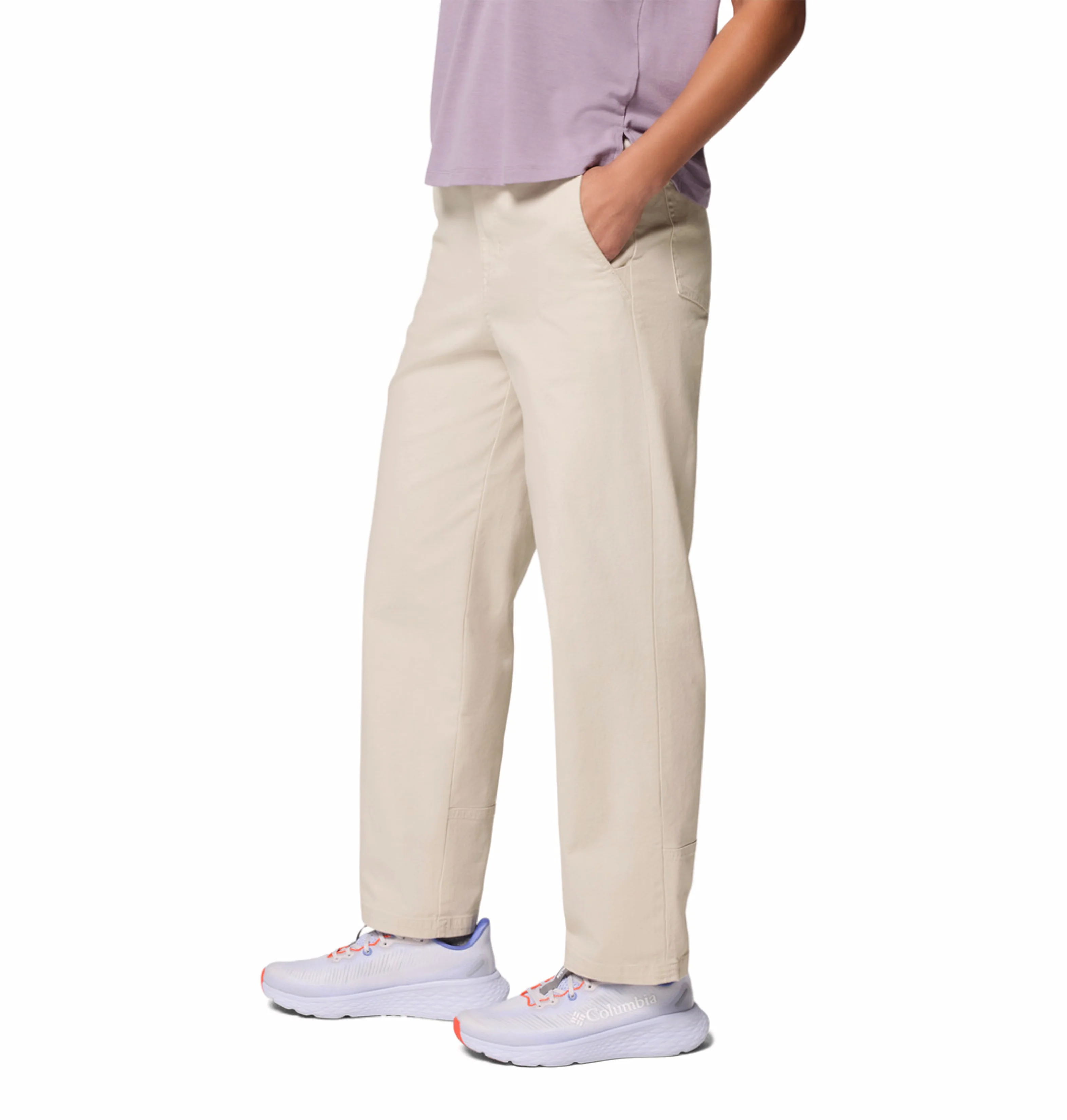Columbia Women Beige ROC Straight Leg Pant - Image 5