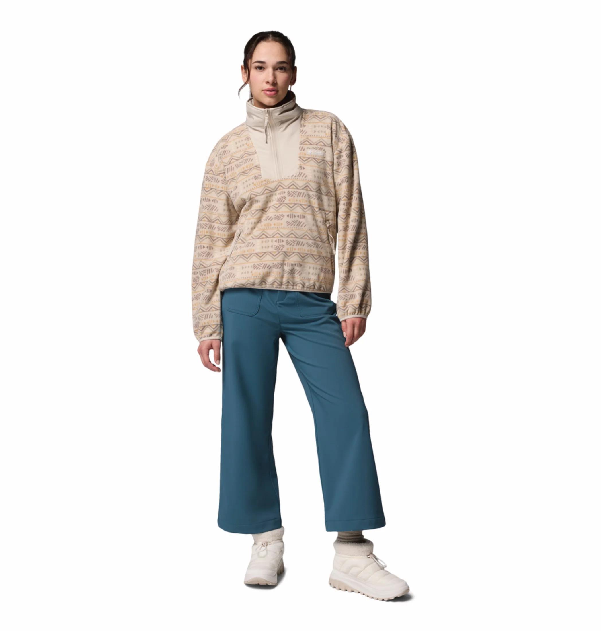 Columbia Women Beige Sequoia Grove Pullover - Image 6