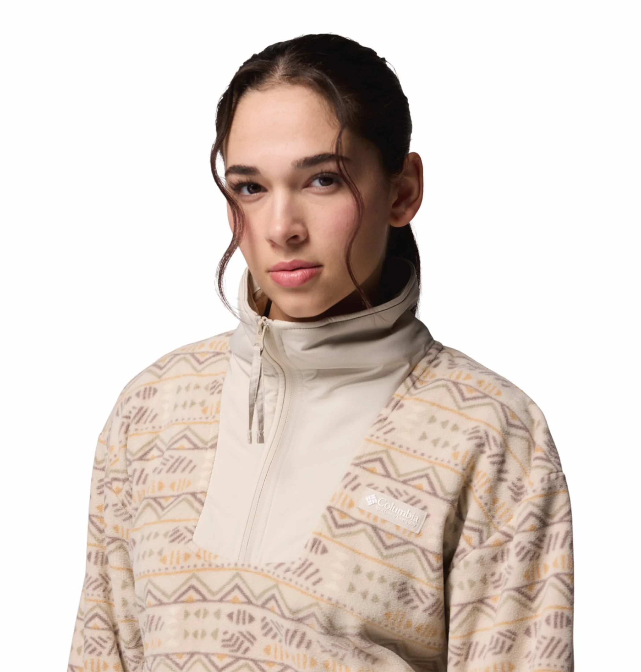Columbia Women Beige Sequoia Grove Pullover - Image 7